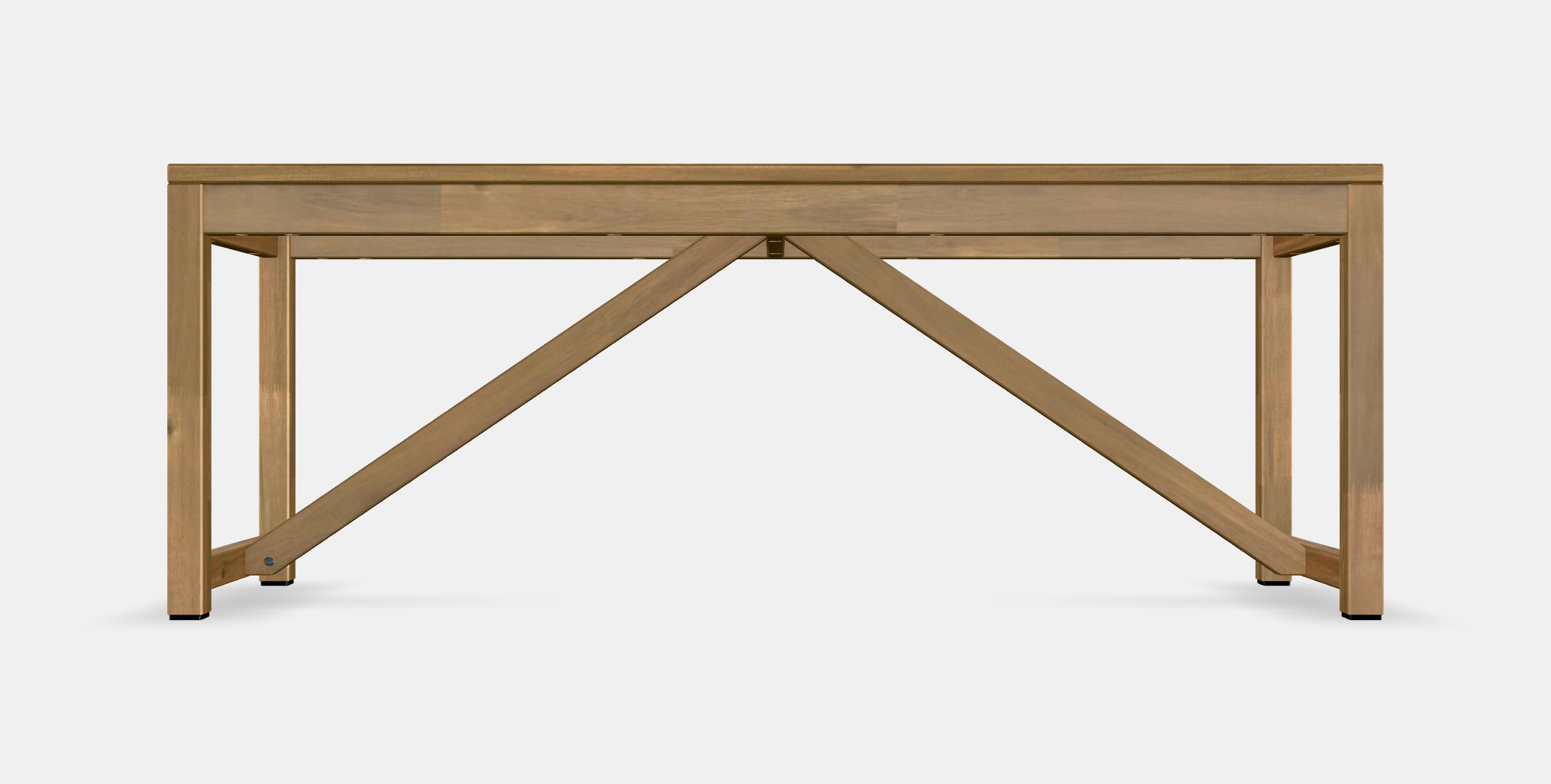 NAMMARO Bench outdoor Low-poly 3D model_15