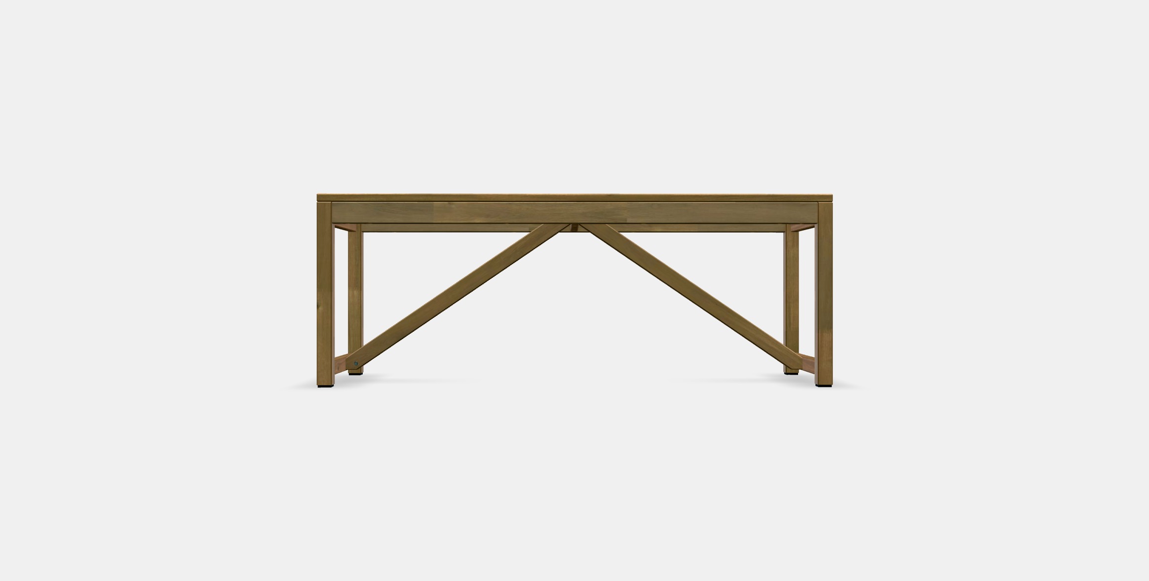 NAMMARO Bench outdoor Low-poly 3D model_10