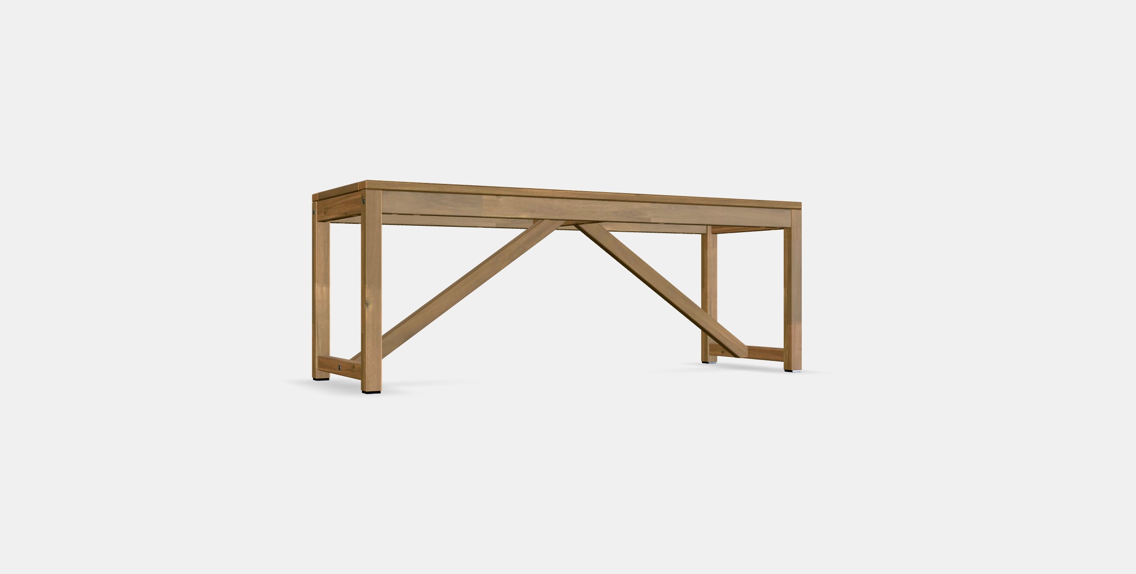 NAMMARO Bench outdoor Low-poly 3D model_16