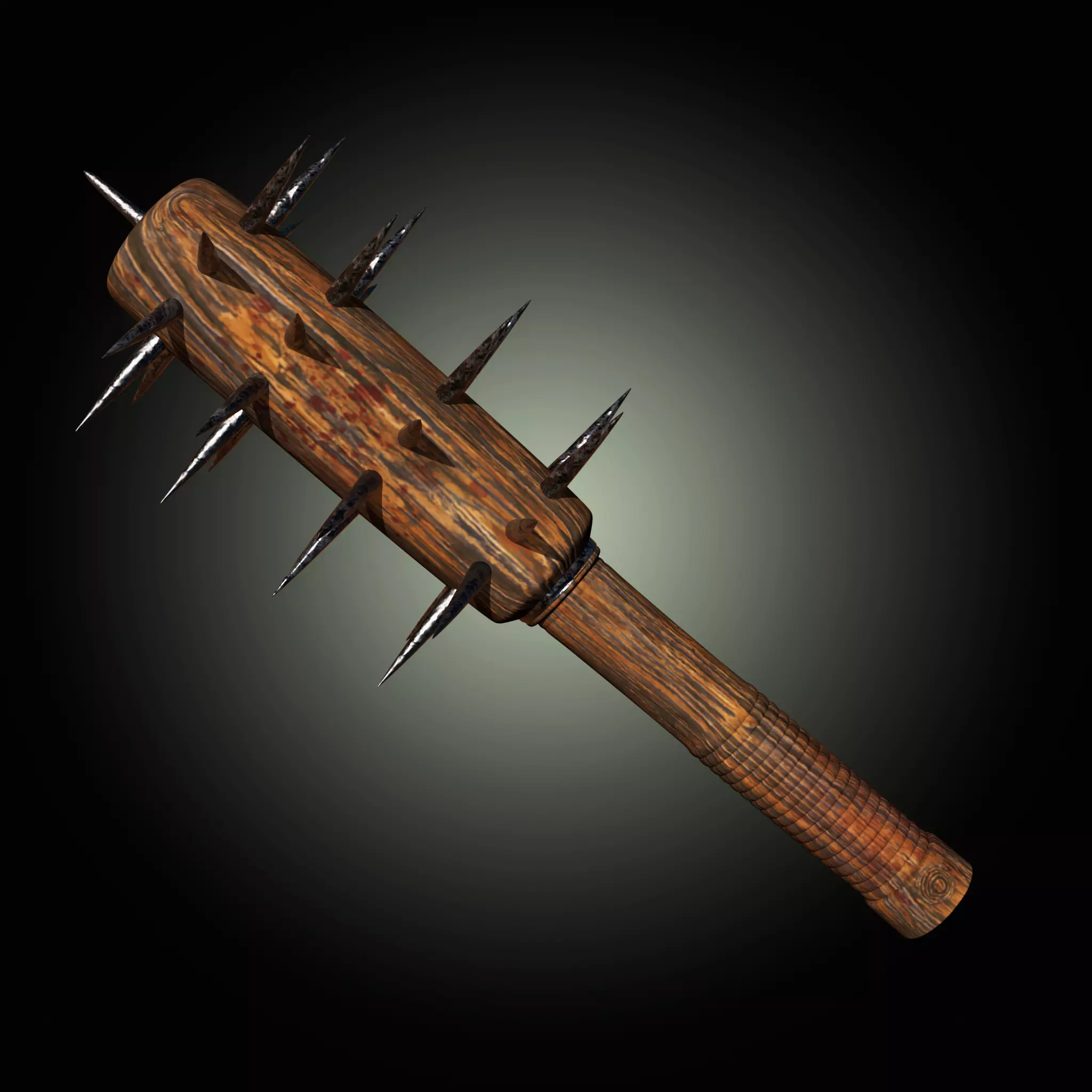 WW1 Trench Club 3D model_0
