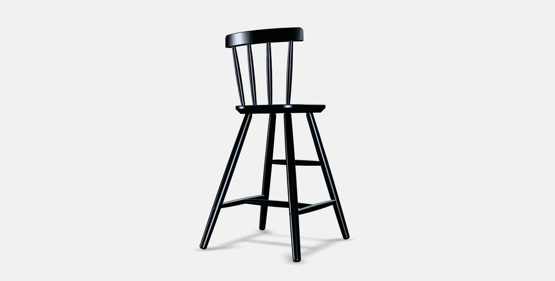 AGAM high chair Low-poly 3D model_5