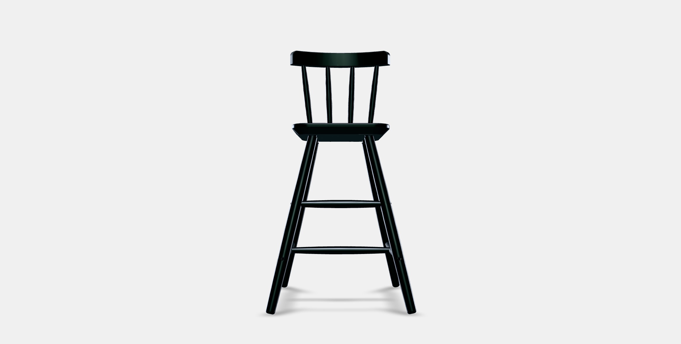 AGAM high chair Low-poly 3D model_10