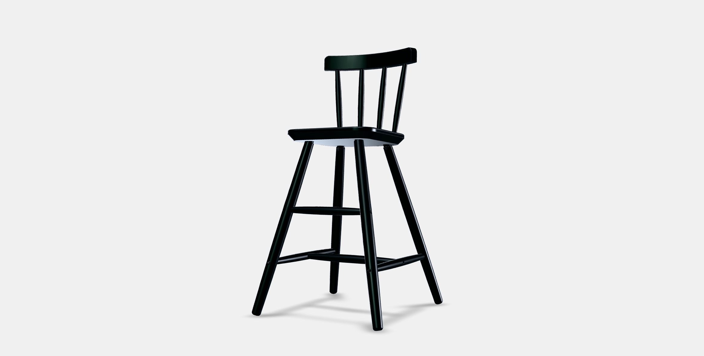 AGAM high chair Low-poly 3D model_12