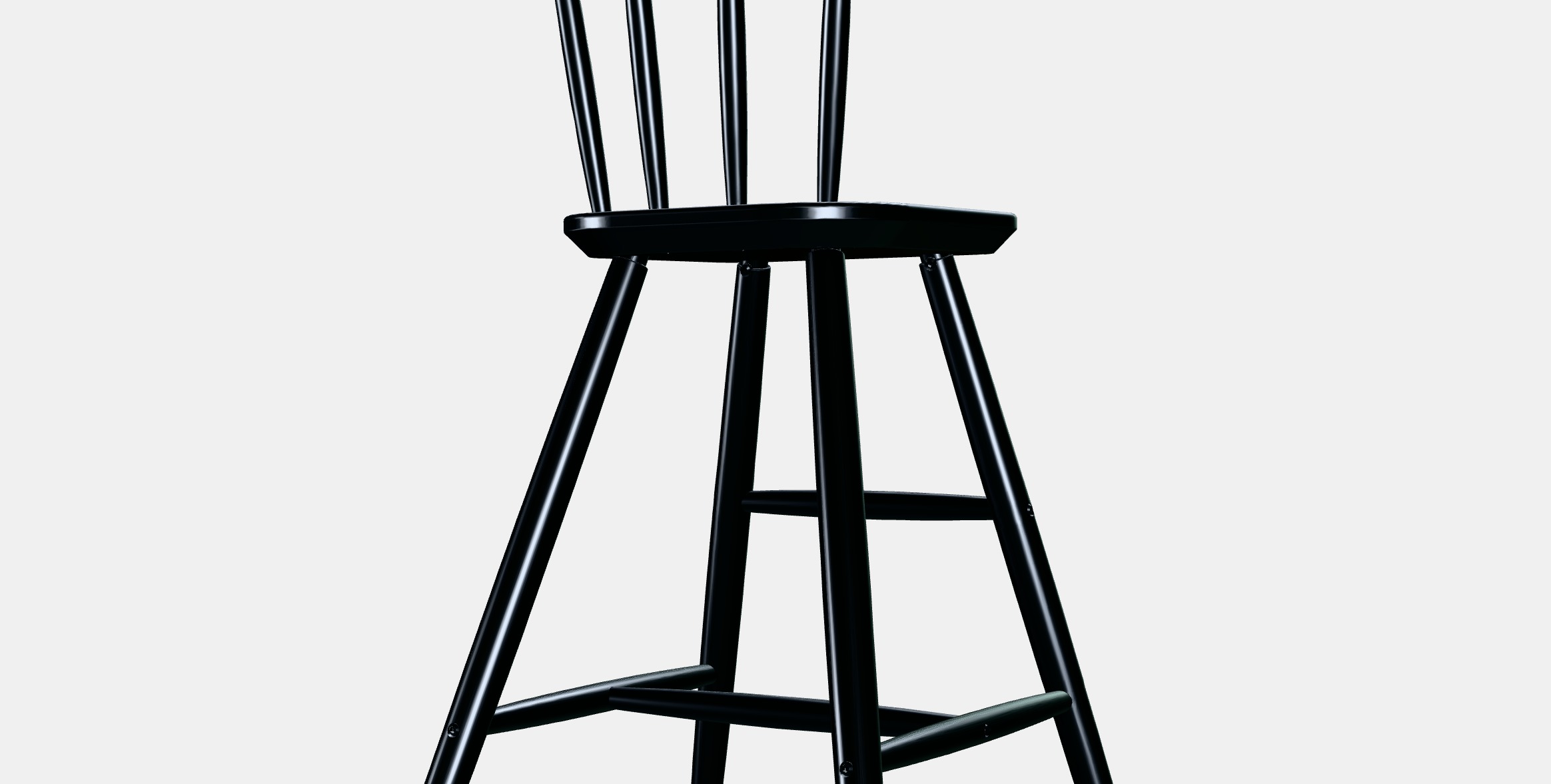 AGAM high chair Low-poly 3D model_6