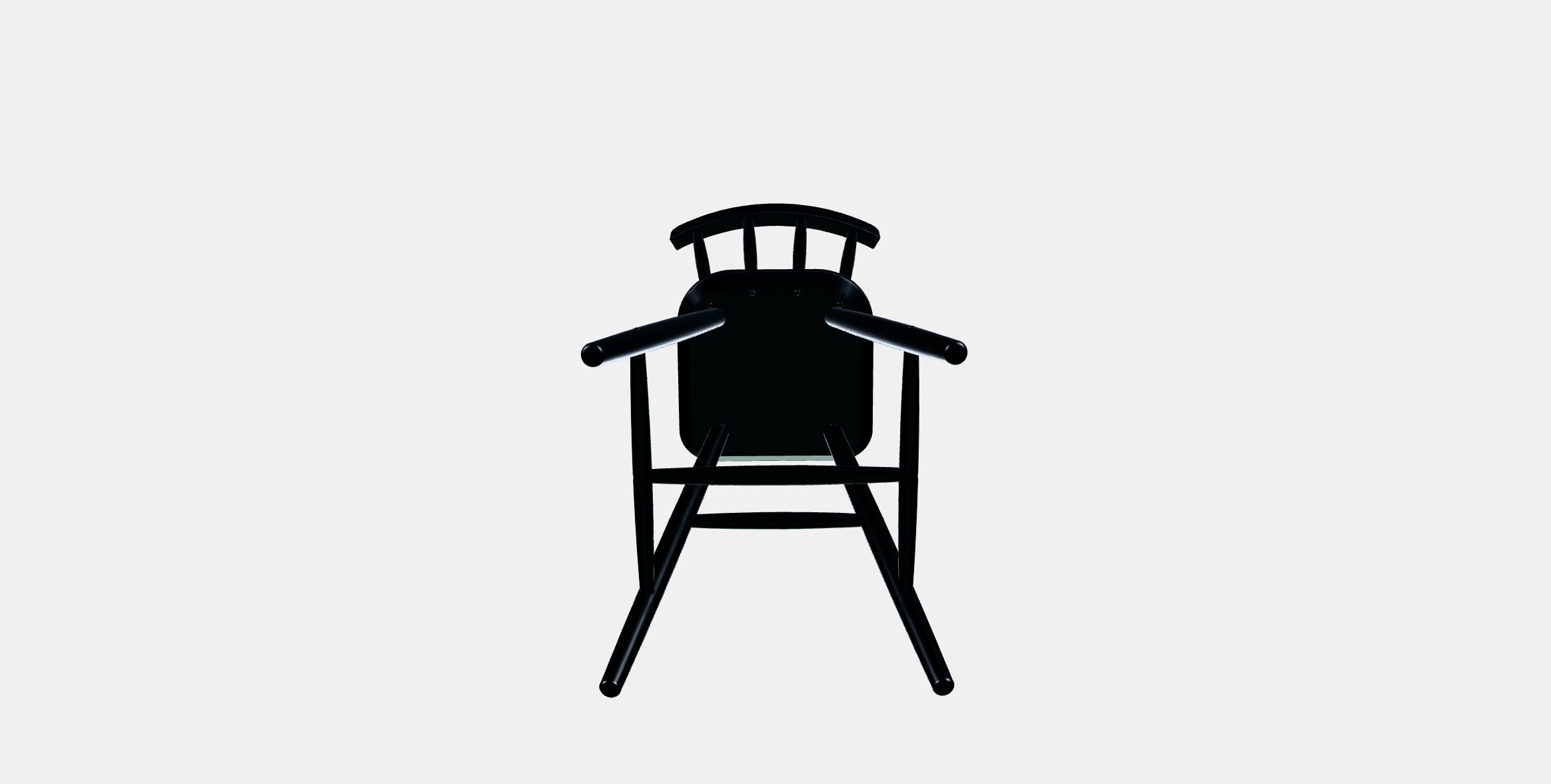 AGAM high chair Low-poly 3D model_7
