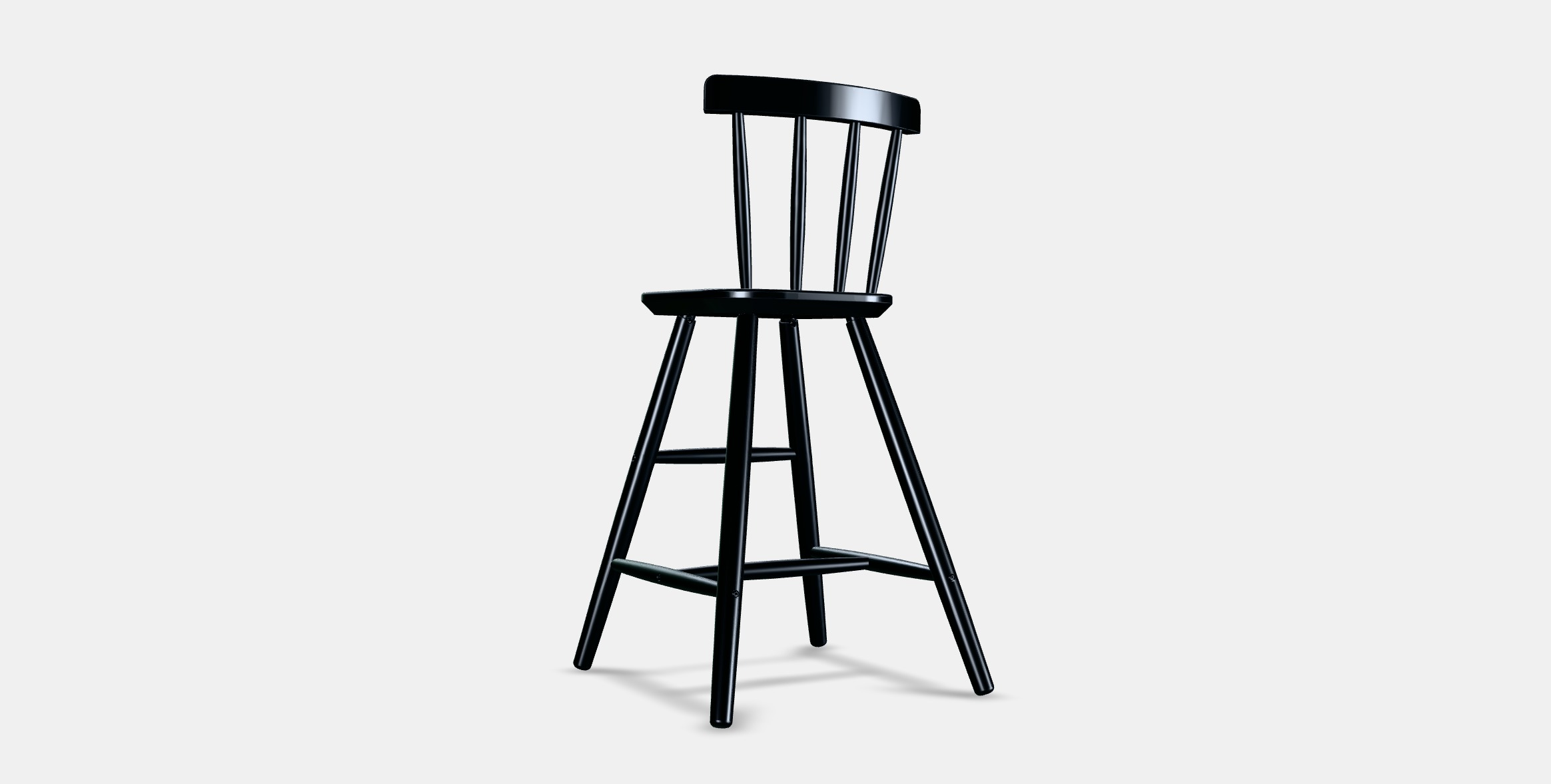 AGAM high chair Low-poly 3D model_16