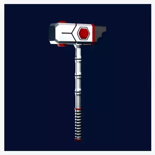 Sci Fi Hammer 05 3D print model