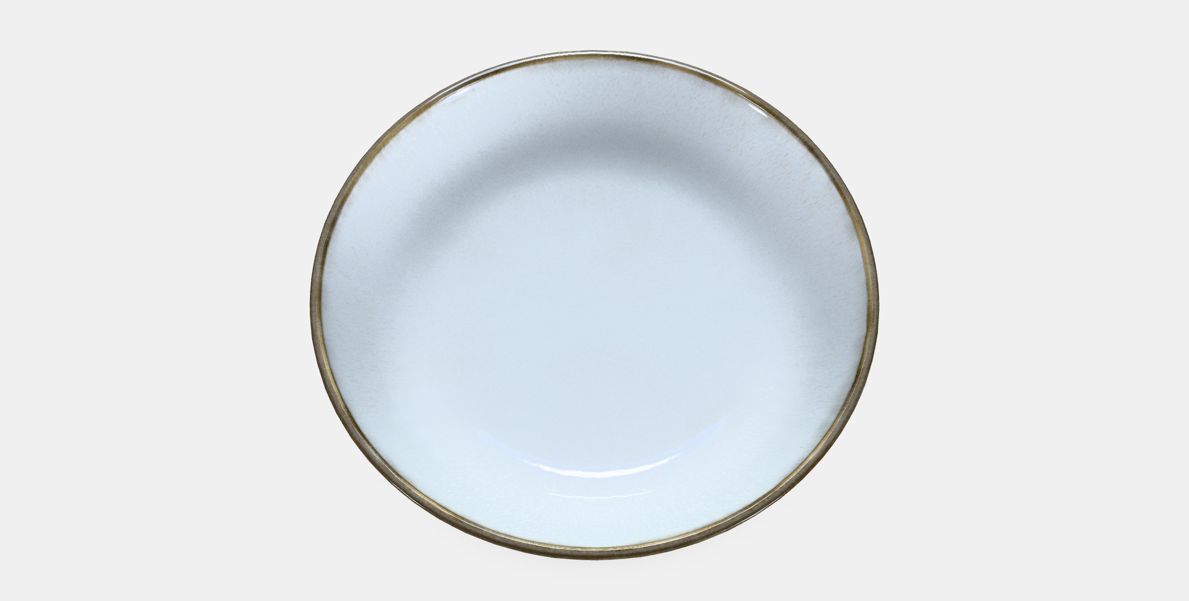 GLADELIG Soup plate Low-poly 3D model_4