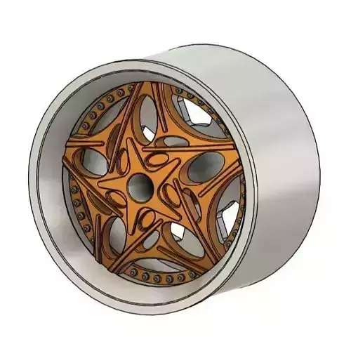 Street RUCCI CALIBER  RIMS FOR DIECAST 64 SCALE