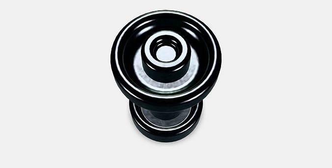 SKRUVSHULT Knob 1 Low-poly 3D model