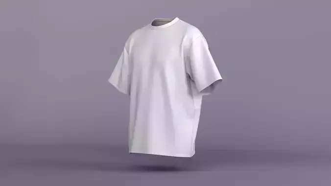 Oversized T-Shirt 3D model