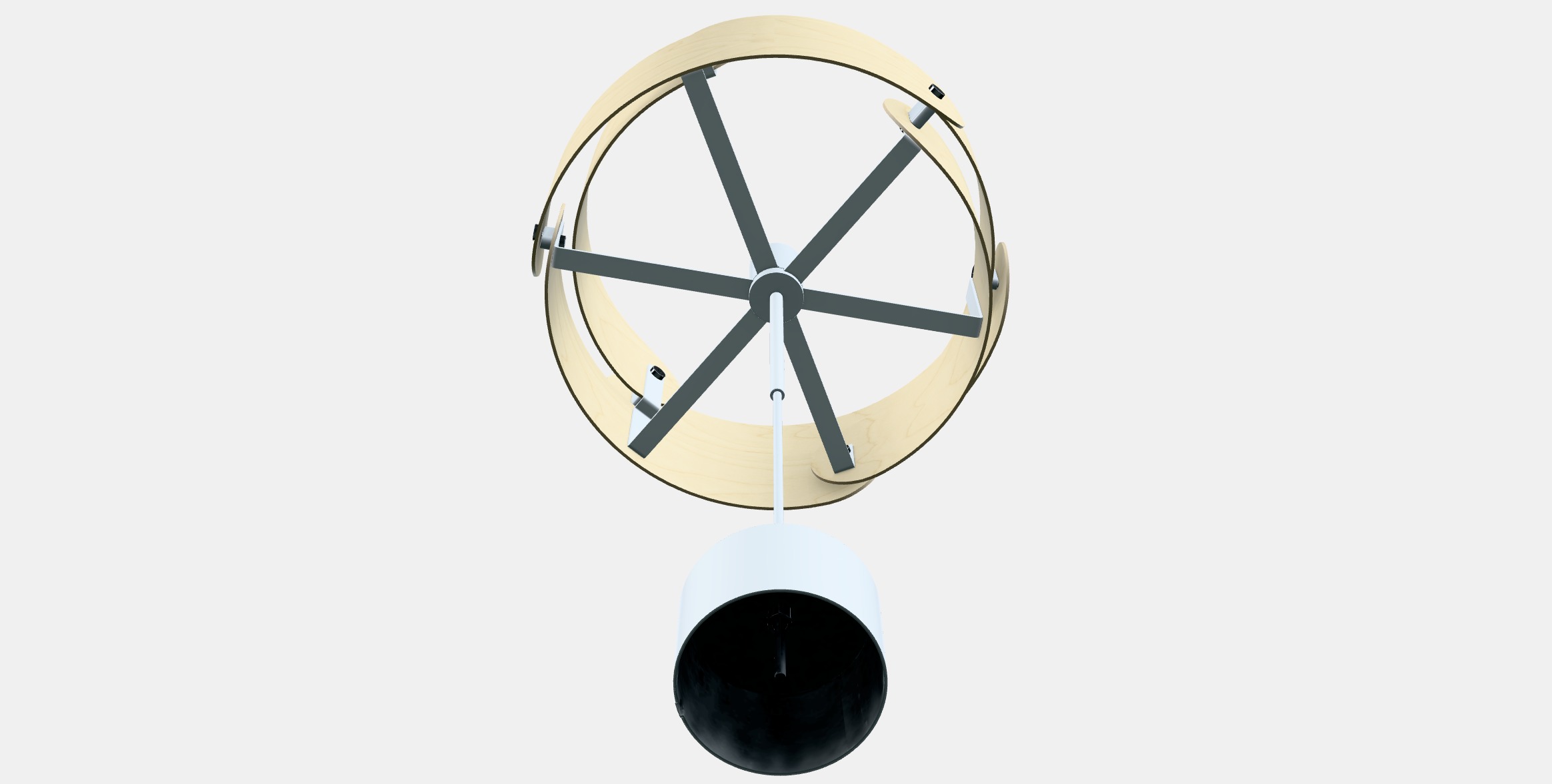 SODAKRA Pendant lamp Low-poly 3D model_8