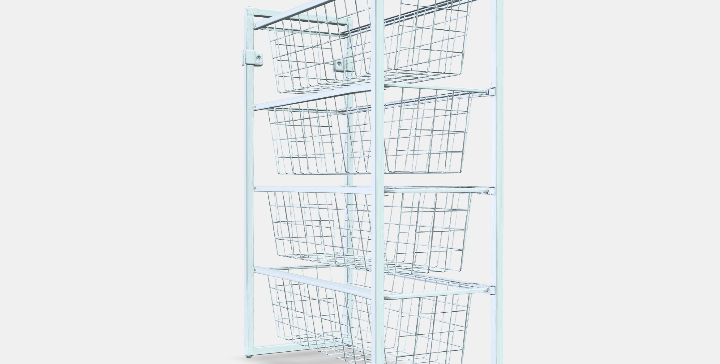 JONAXEL Storage combination Low-poly 3D model_9