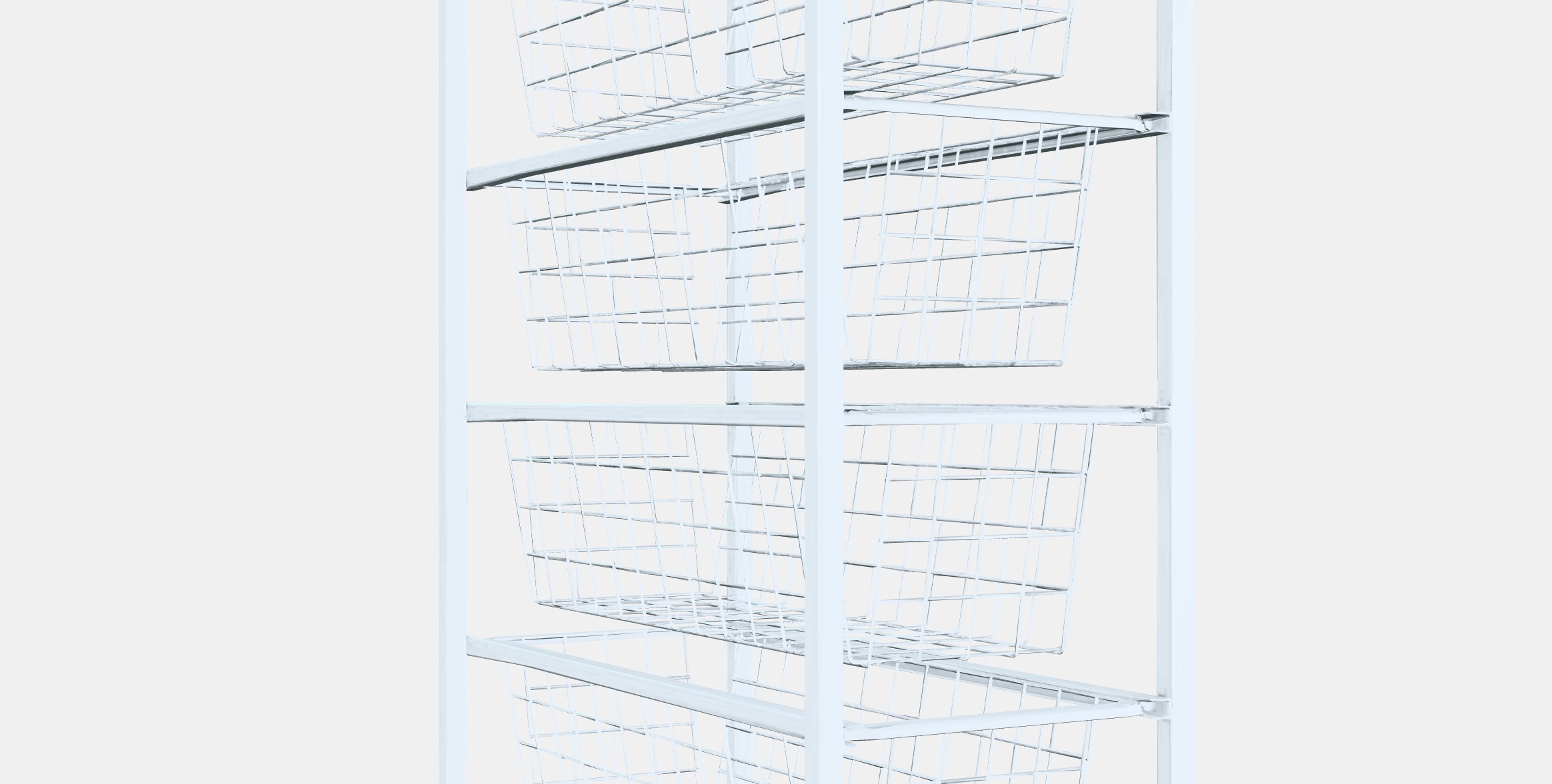 JONAXEL Storage combination Low-poly 3D model_3