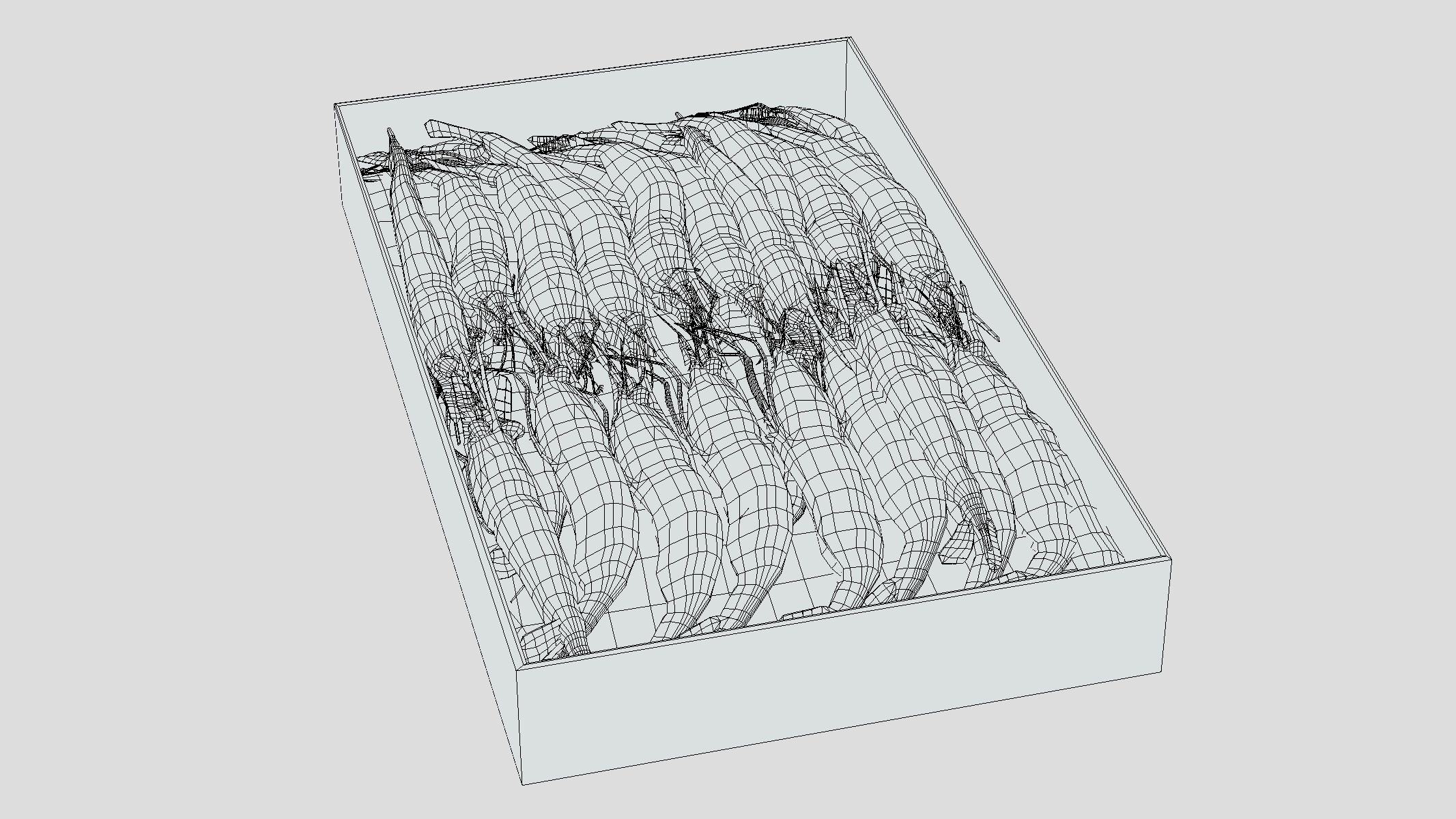 Frozen Seafood Pack Low Poly Low-poly 3D model_5