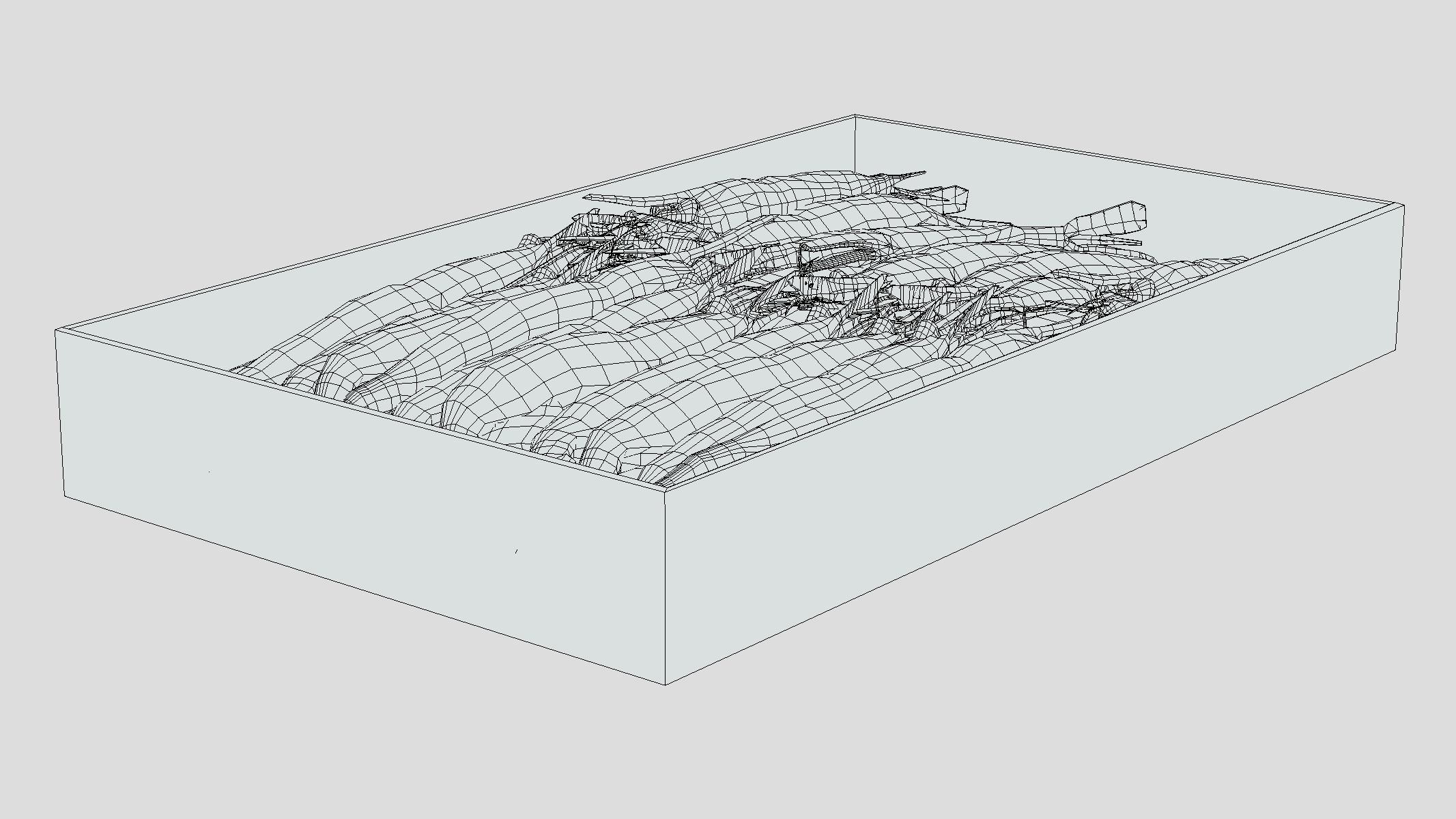 Frozen Seafood Pack Low Poly Low-poly 3D model_11