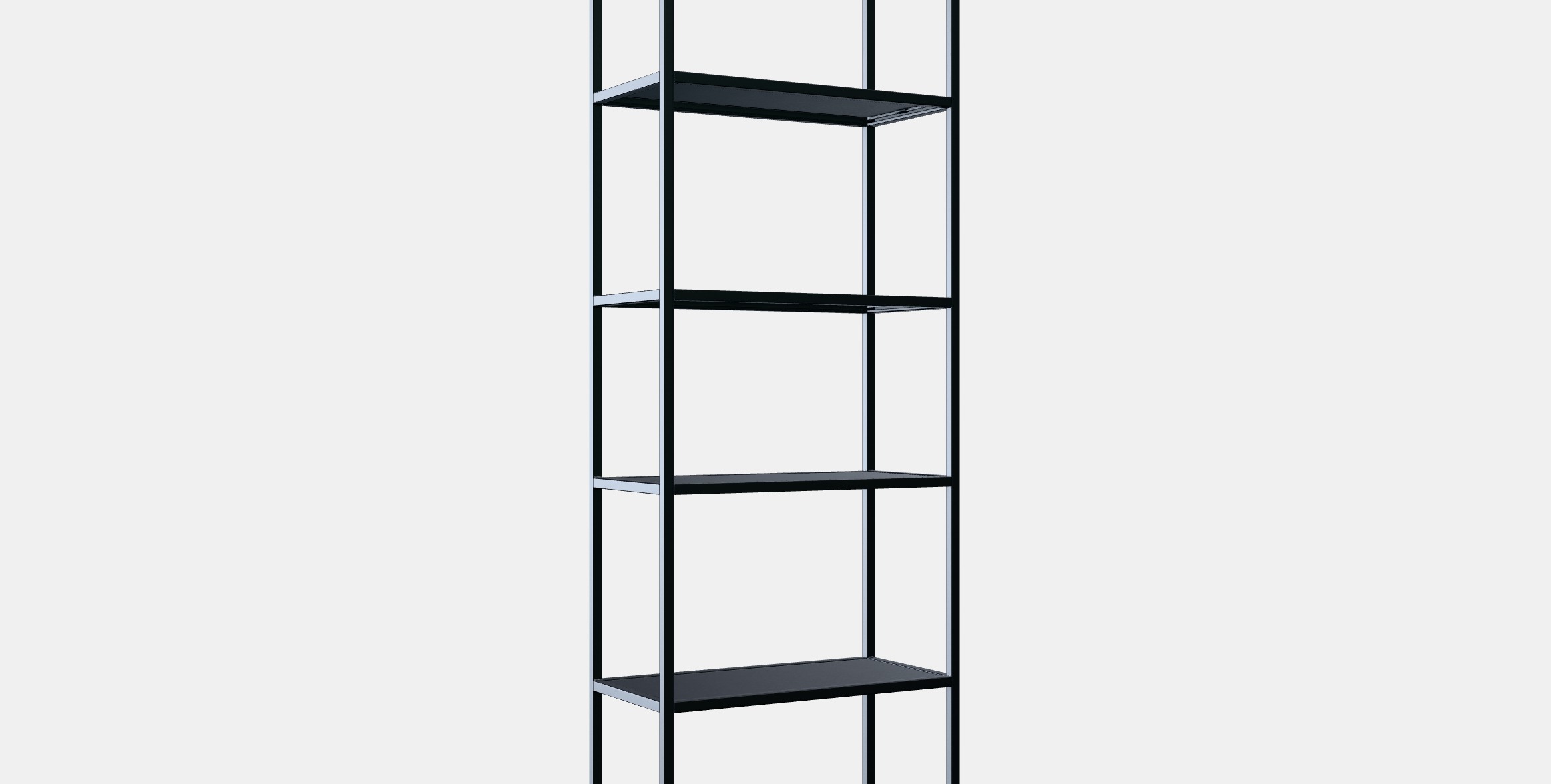 ENHET High fr w shelves 1 Low-poly 3D model_9