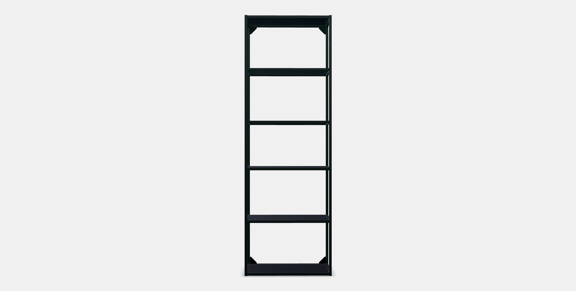 ENHET High fr w shelves 1 Low-poly 3D model_10