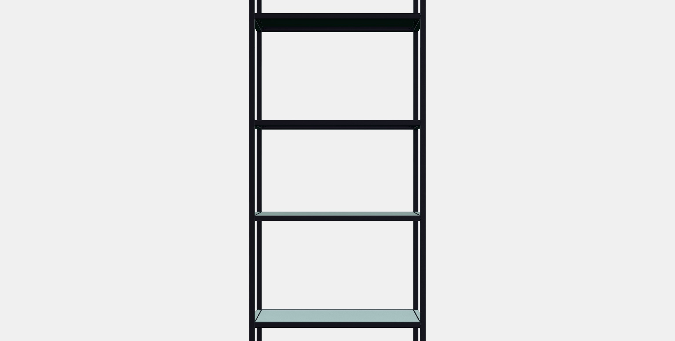 ENHET High fr w shelves 1 Low-poly 3D model_15