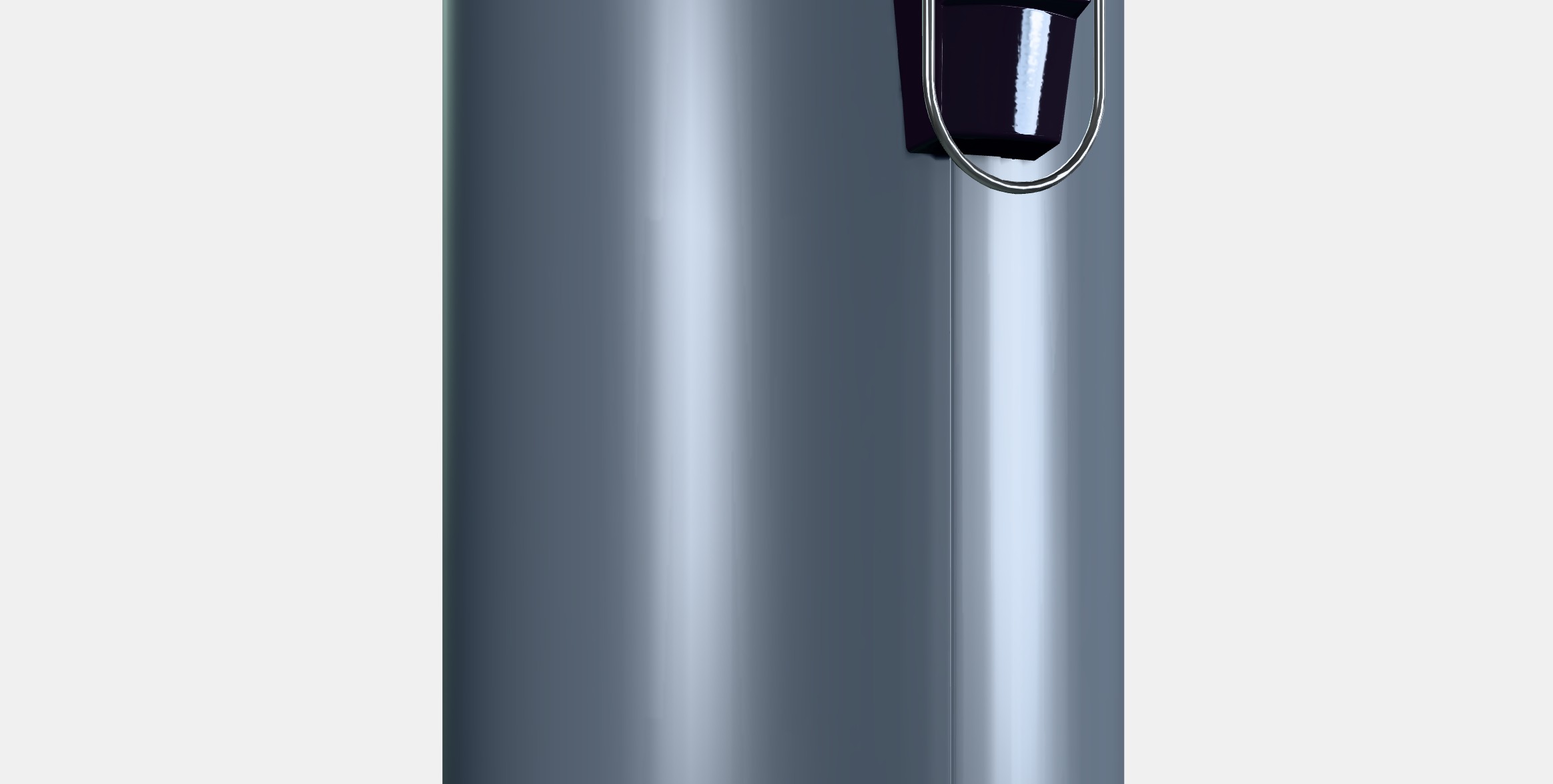 MJOSA Pedal bin 1 Low-poly 3D model_2