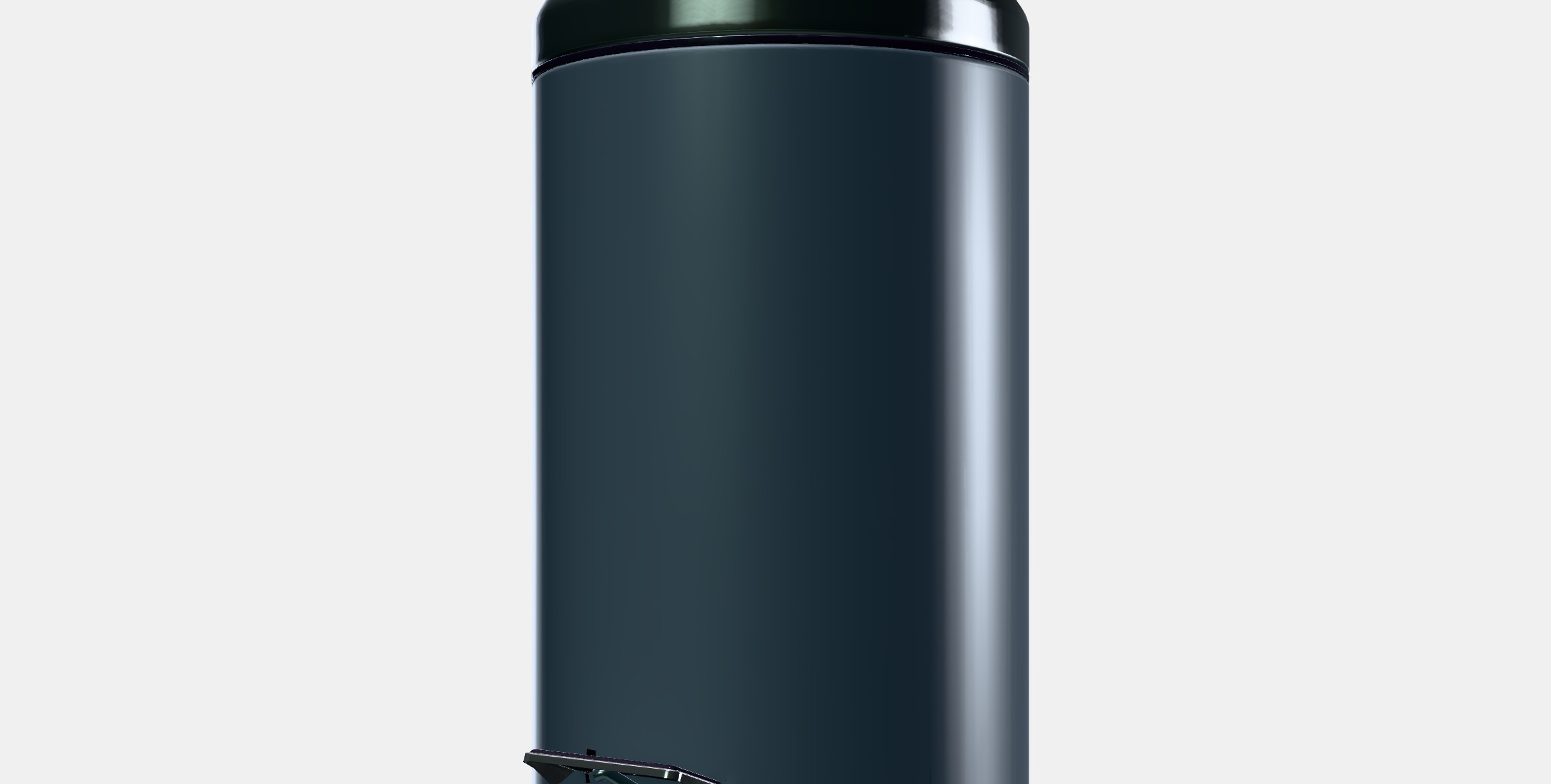 MJOSA Pedal bin 1 Low-poly 3D model_13