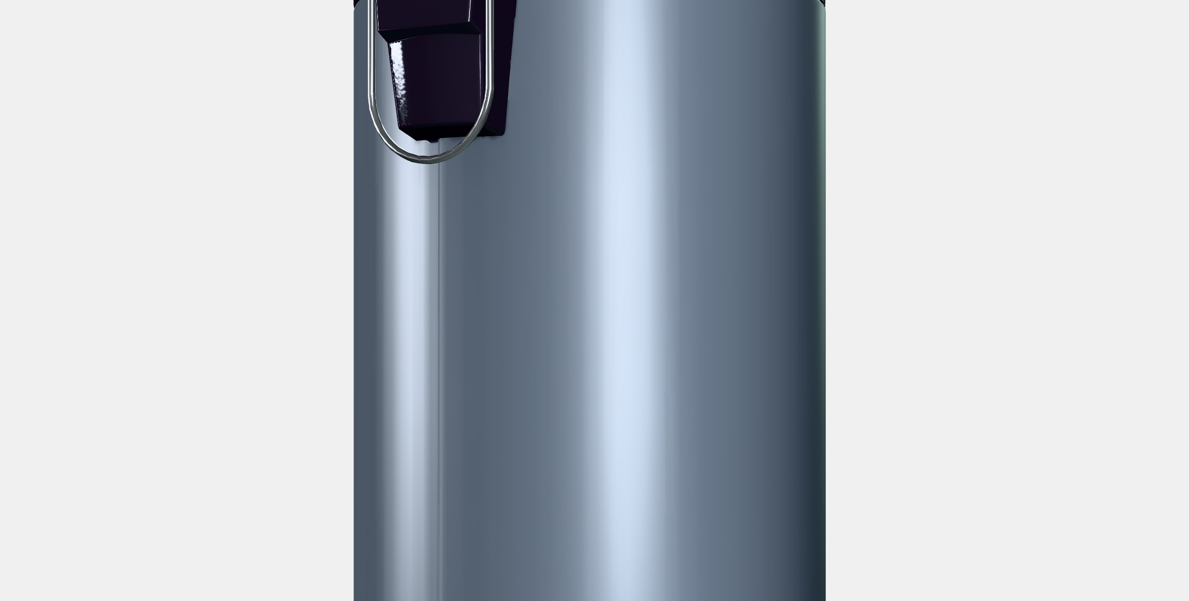 MJOSA Pedal bin 1 Low-poly 3D model_6