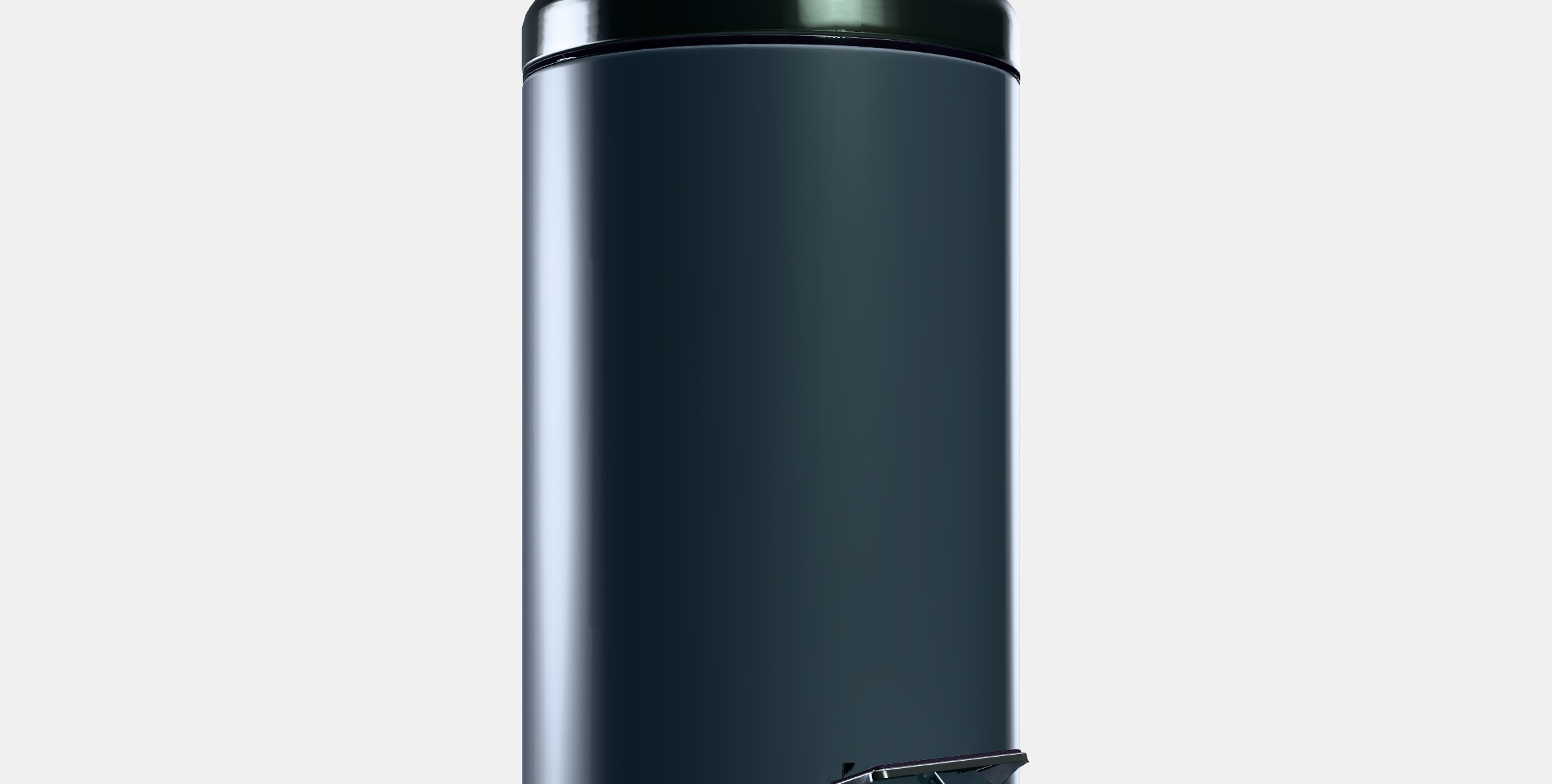 MJOSA Pedal bin 1 Low-poly 3D model_9