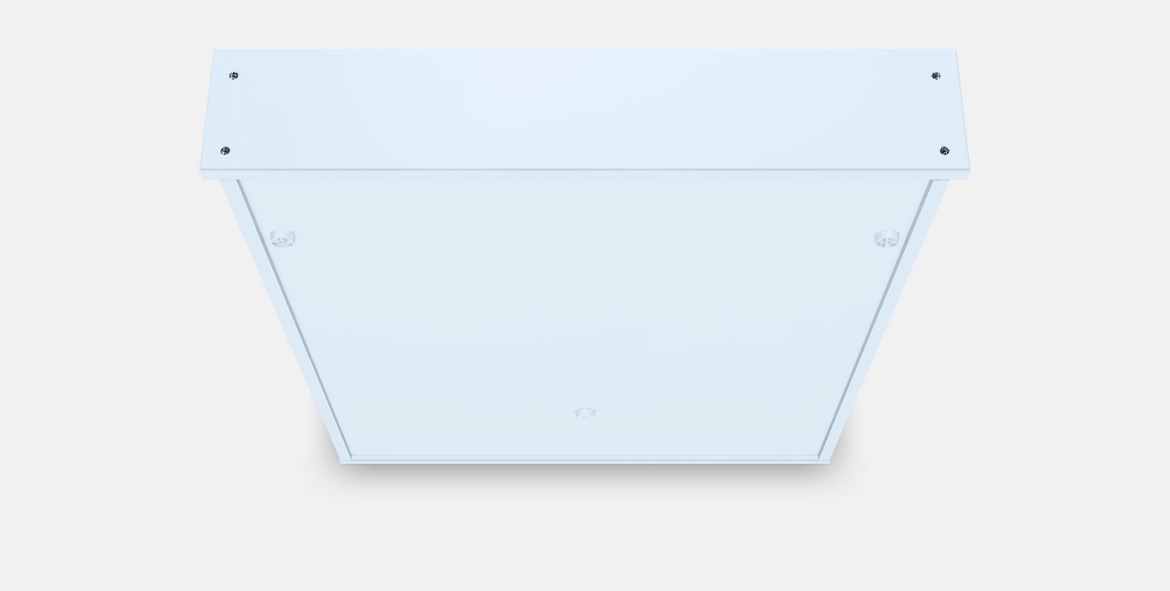 HEMNES Mirror cabinet with 2 doors Low-poly 3D model_4