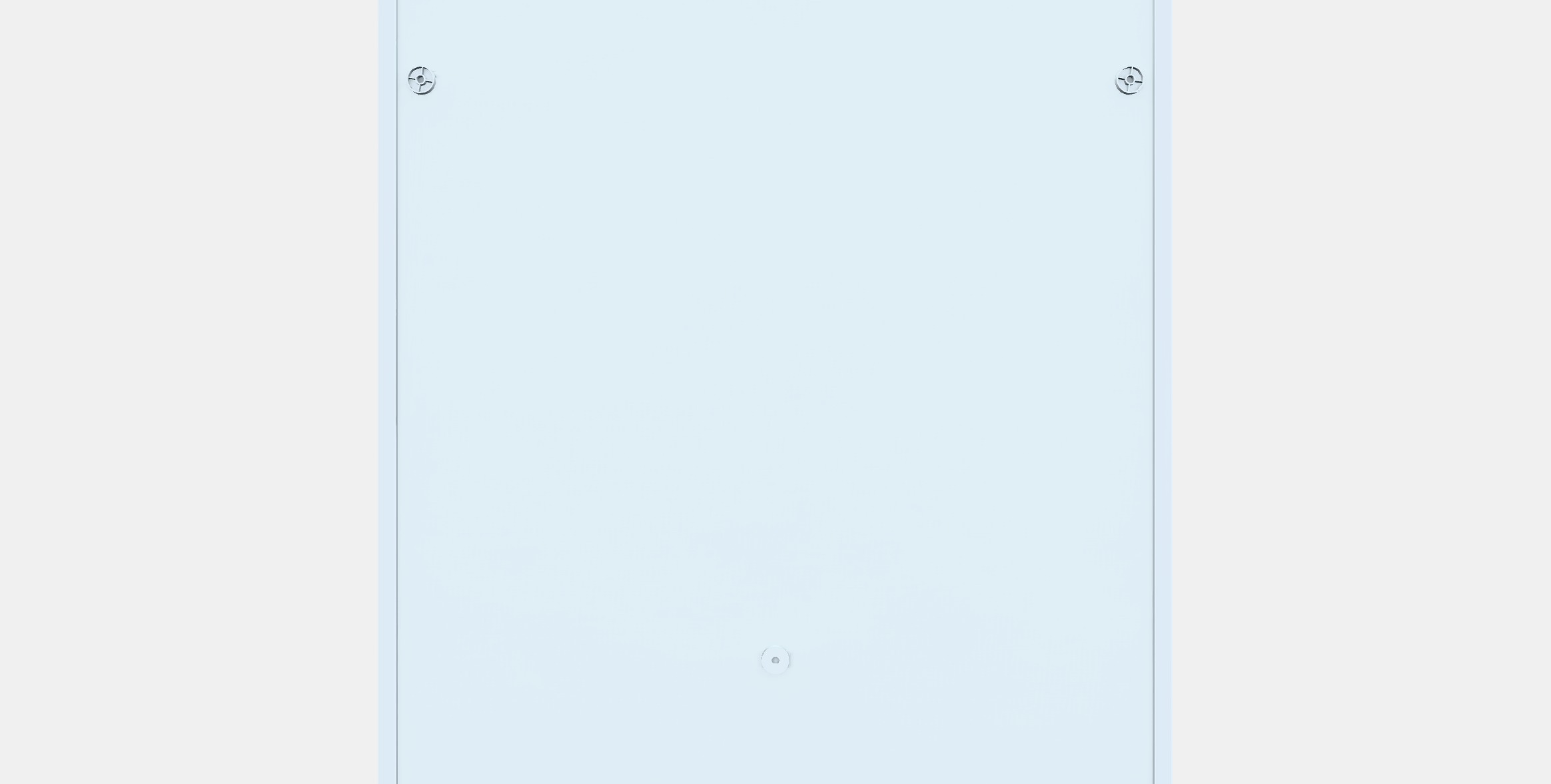 HEMNES Mirror cabinet with 2 doors Low-poly 3D model_15