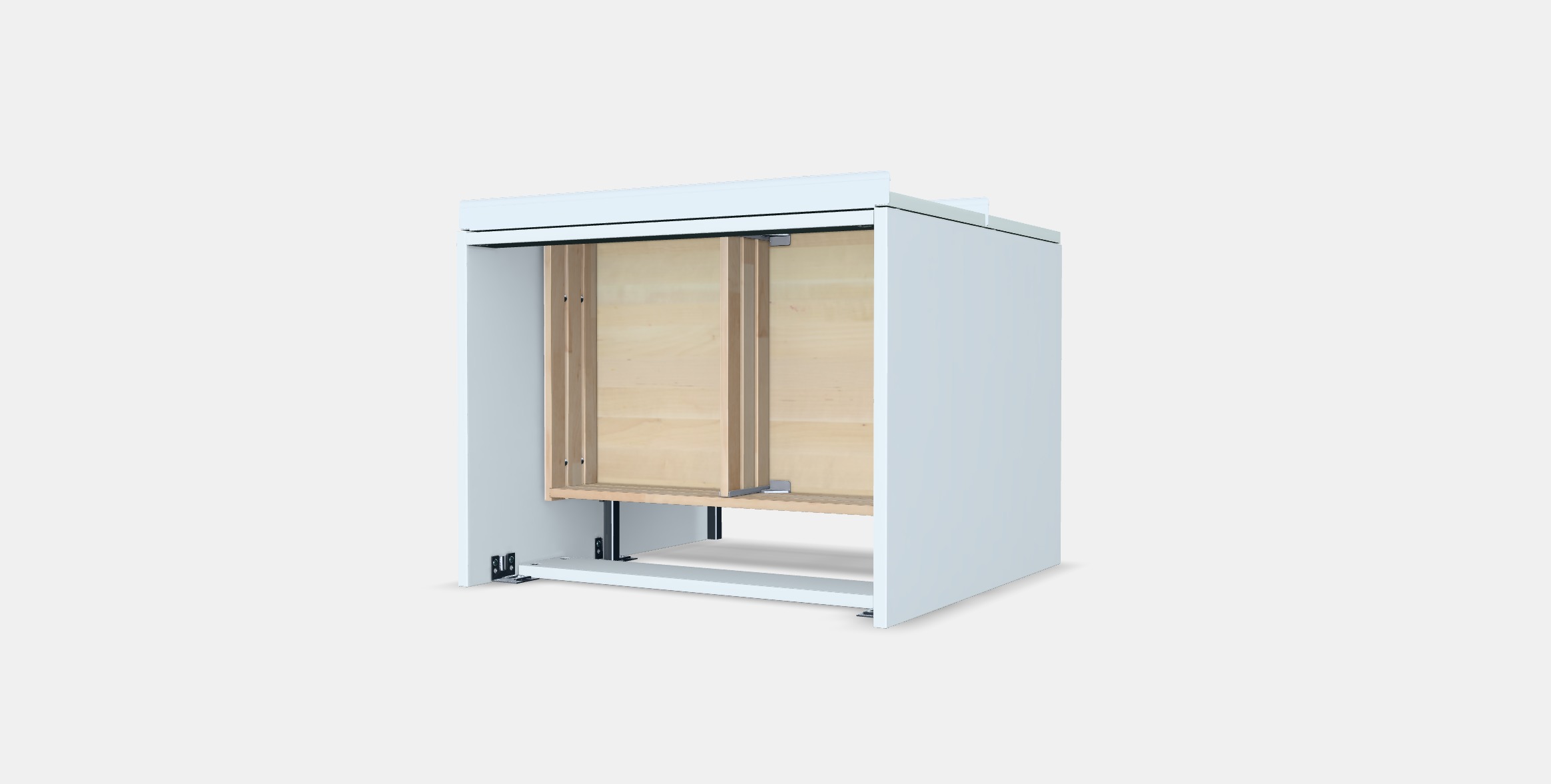 GODMORGON Wash-stand with 2 drawers 1 Low-poly 3D model_4