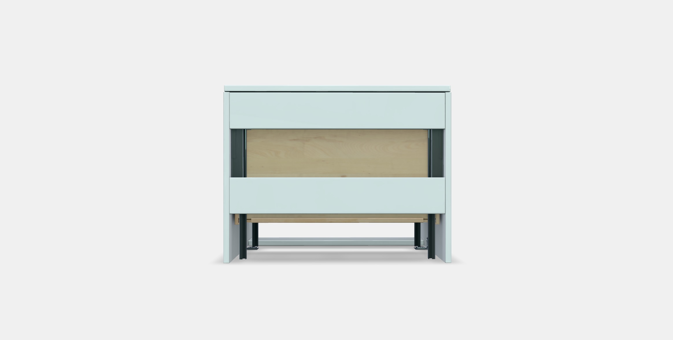 GODMORGON Wash-stand with 2 drawers 1 Low-poly 3D model_10