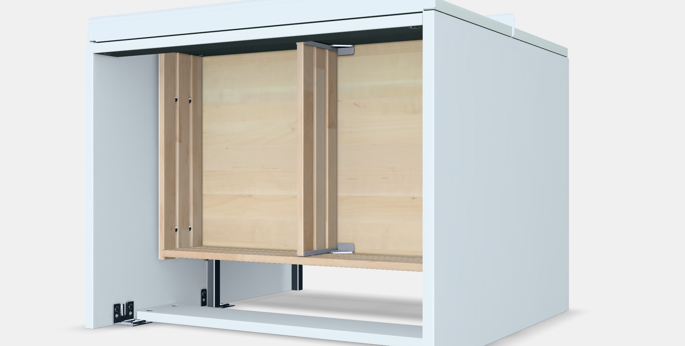 GODMORGON Wash-stand with 2 drawers 1 Low-poly 3D model_9