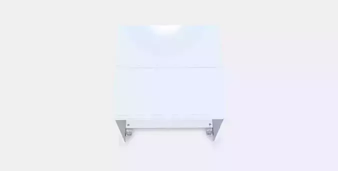 GODMORGON Wash-stand with 2 drawers 1 Low-poly 3D model