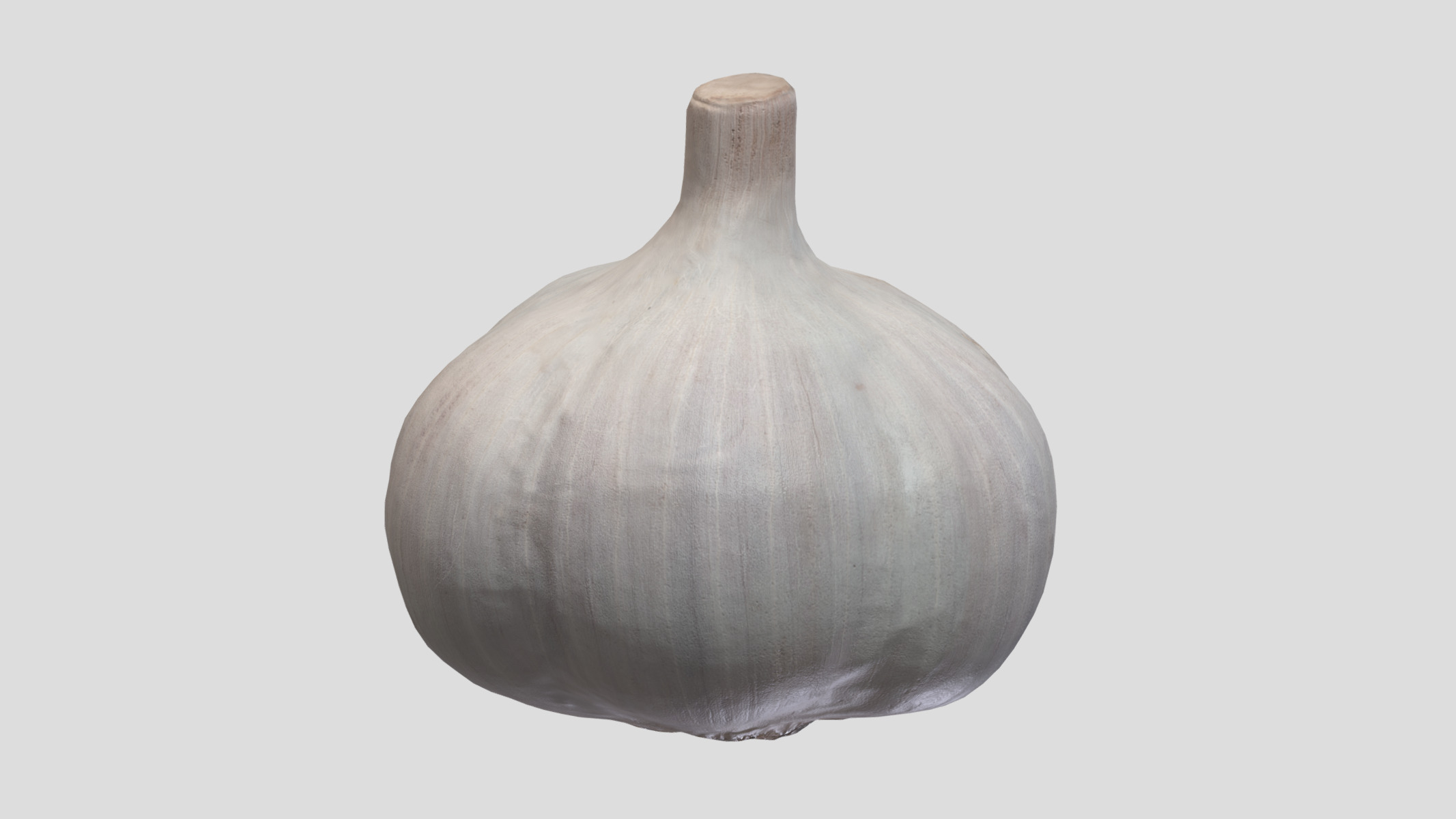 Garlic Low Poly Low-poly 3D model_1