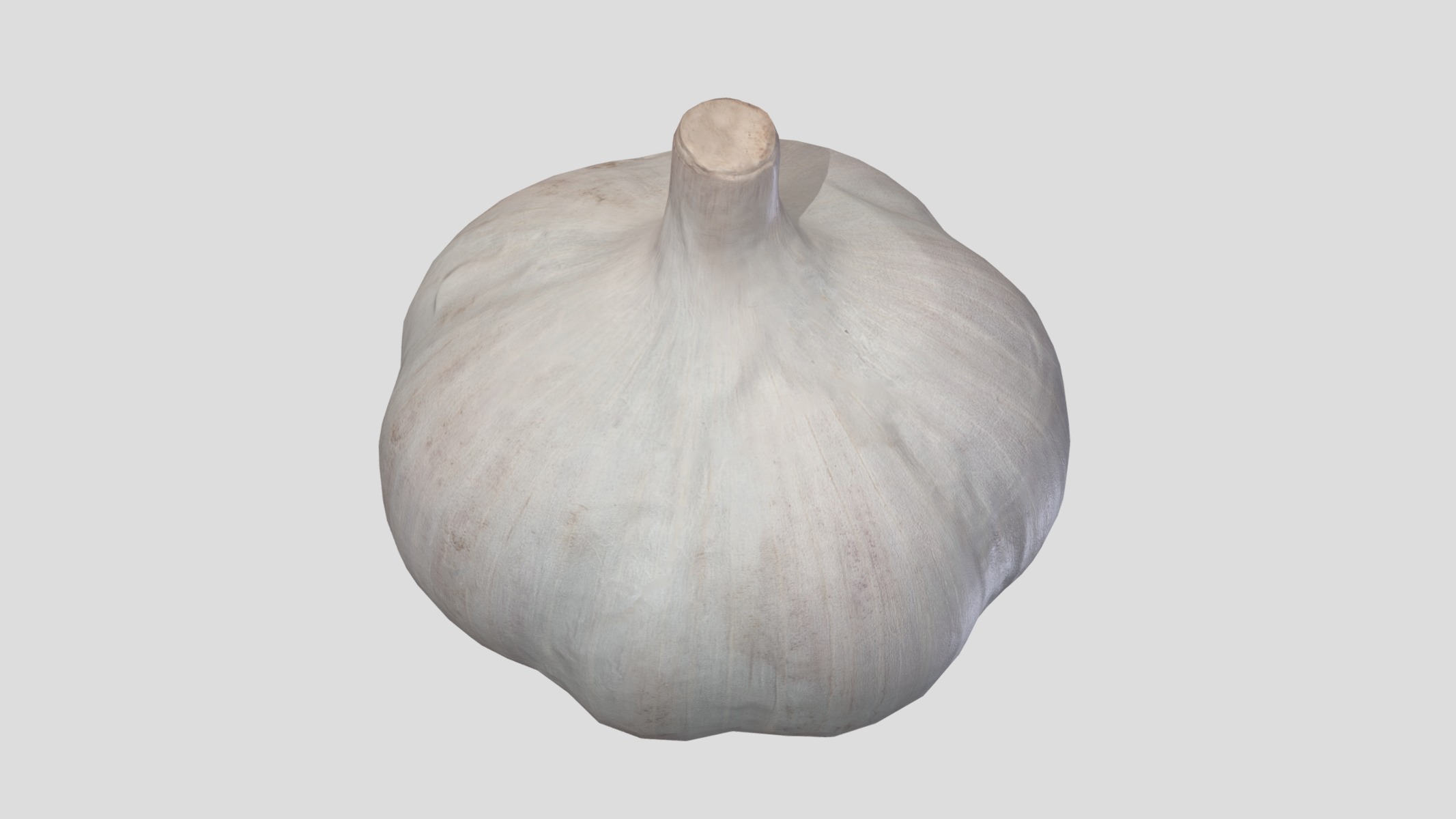 Garlic Low Poly Low-poly 3D model_8
