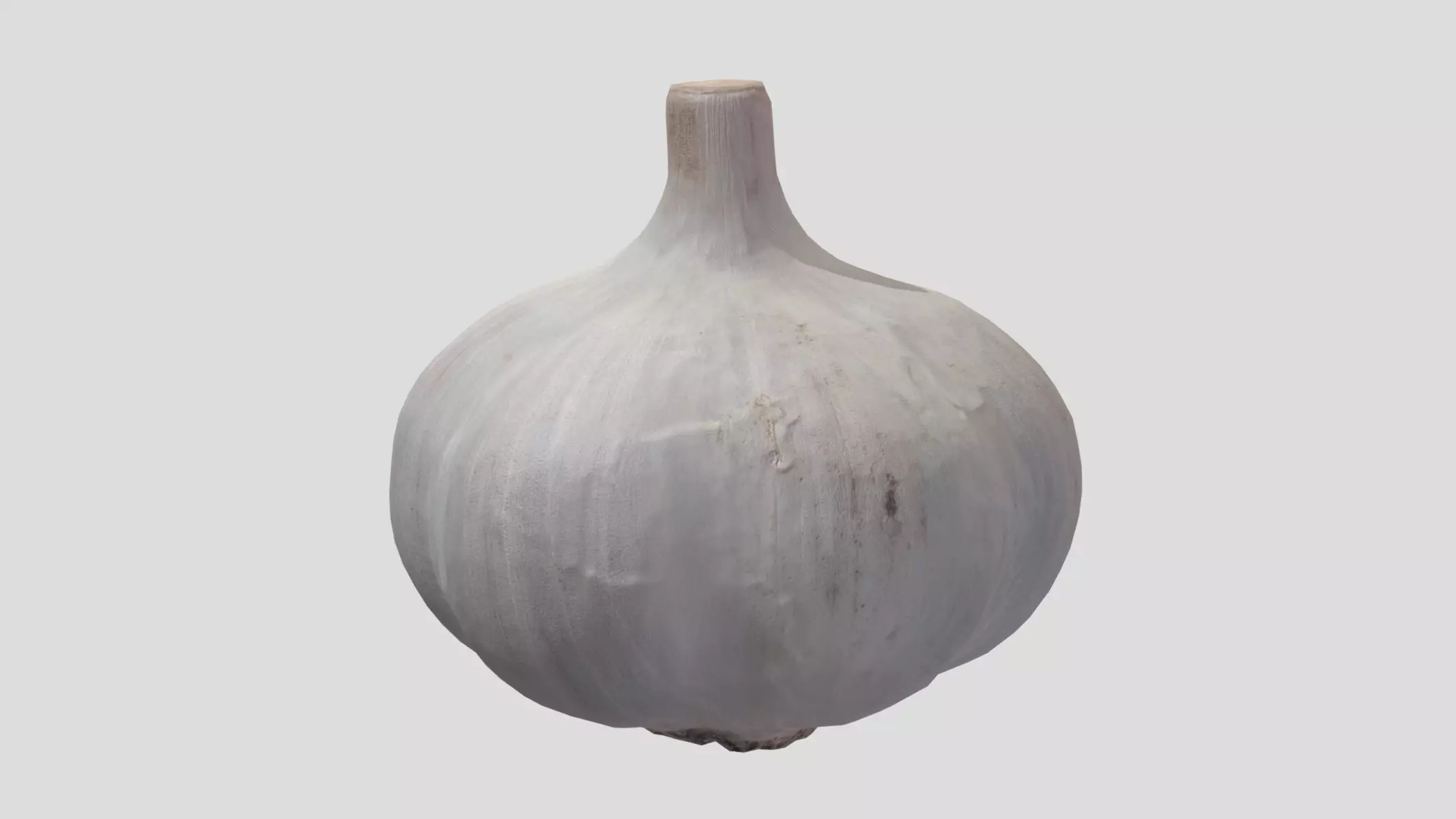 Garlic Low Poly Low-poly 3D model_0