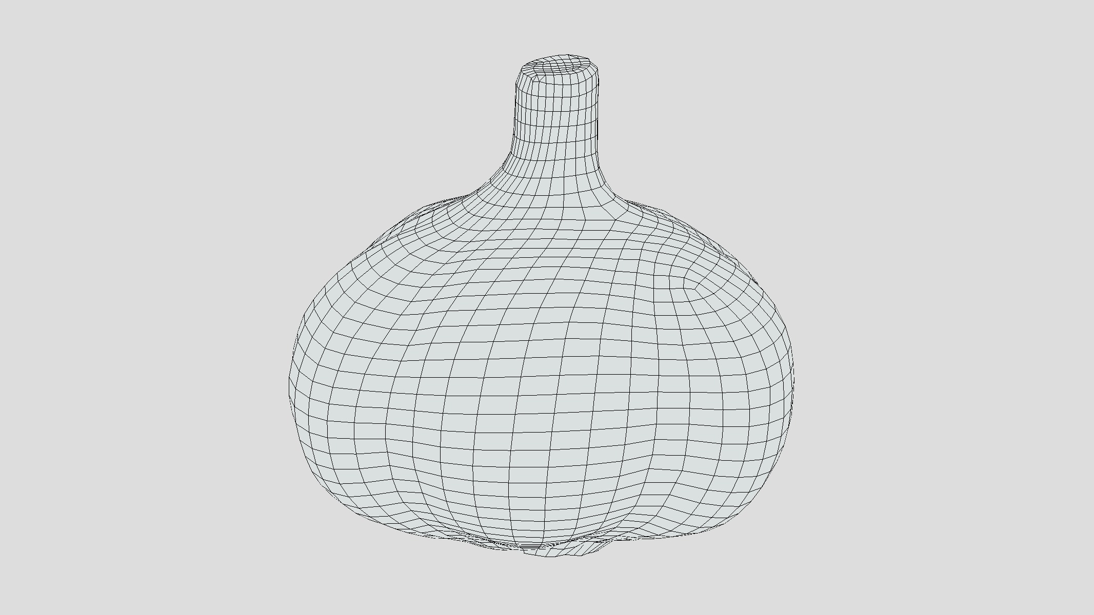 Garlic Low Poly Low-poly 3D model_2