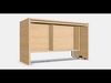 ANGSJON Wash-stand with drawer Low-poly 3D model_1