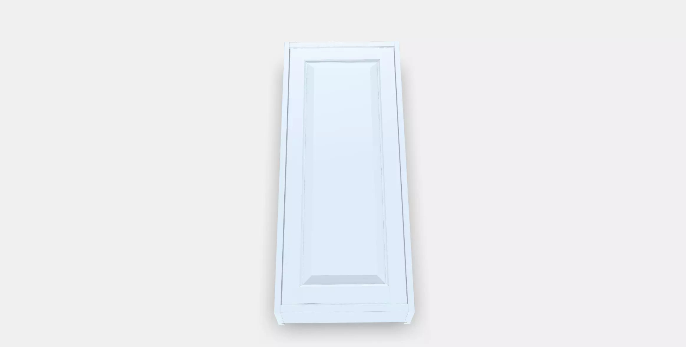 TANNFORSEN Wall cabinet with door Low-poly 3D model_0