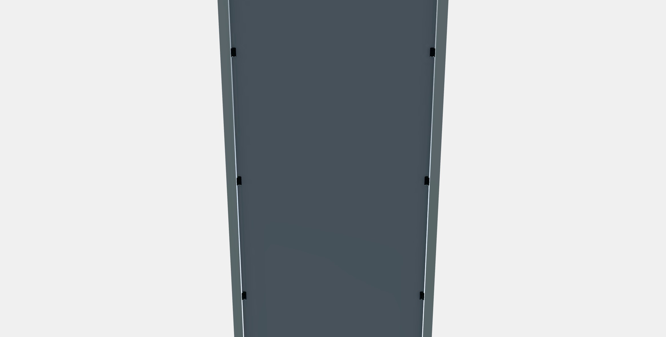 TANNFORSEN Wall cabinet with door Low-poly 3D model_8