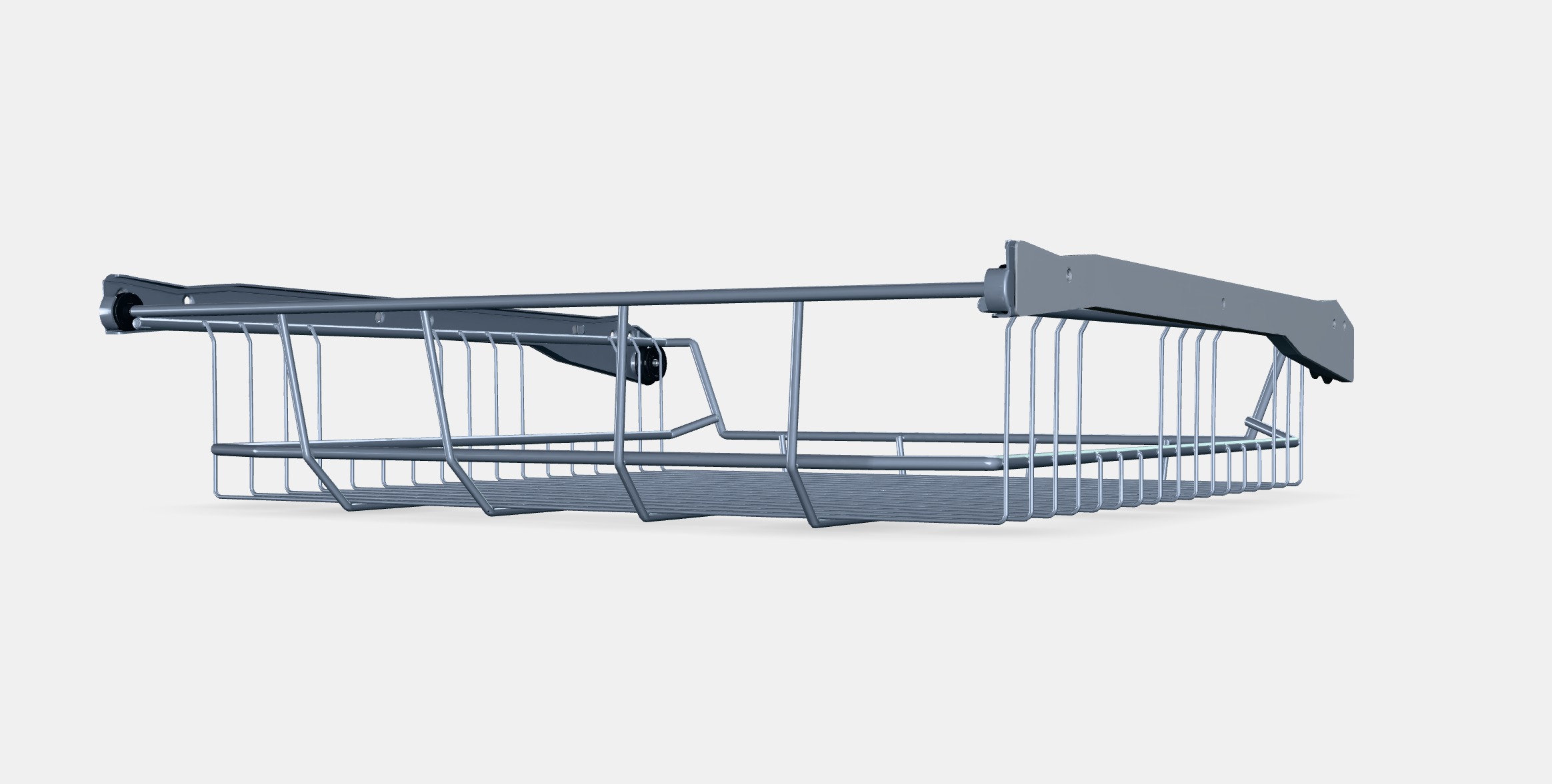 UTRUSTA Wire basket Low-poly 3D model_6