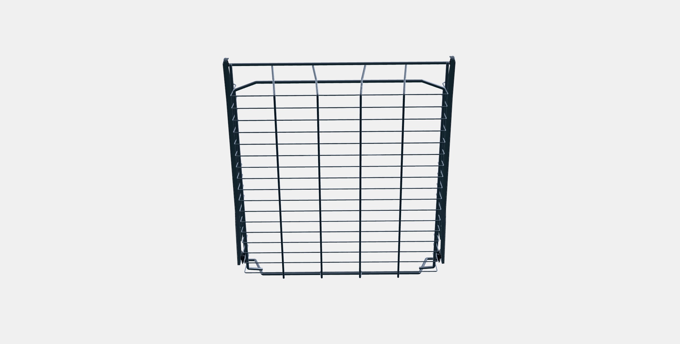 UTRUSTA Wire basket Low-poly 3D model_9
