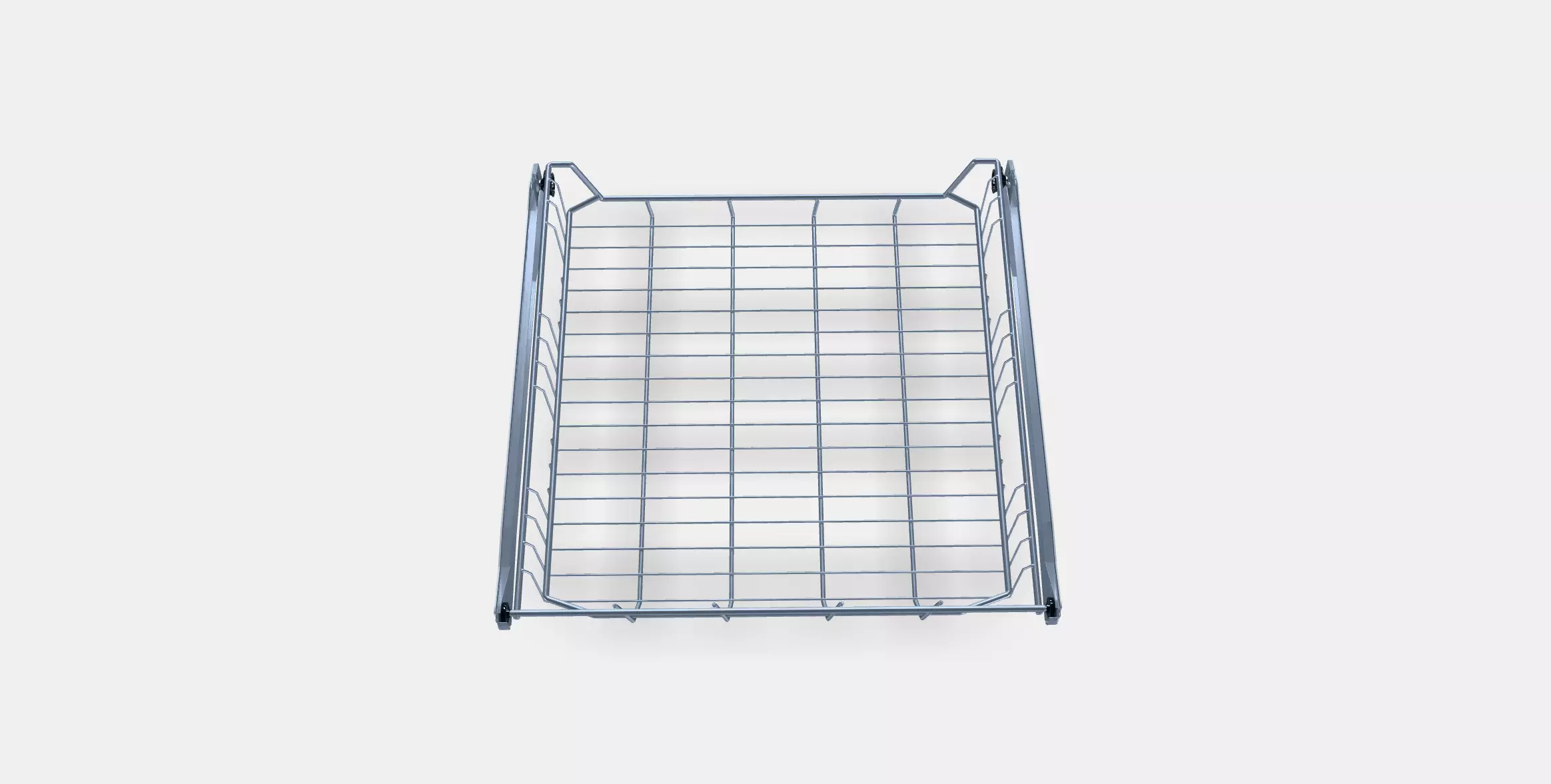 UTRUSTA Wire basket Low-poly 3D model_0