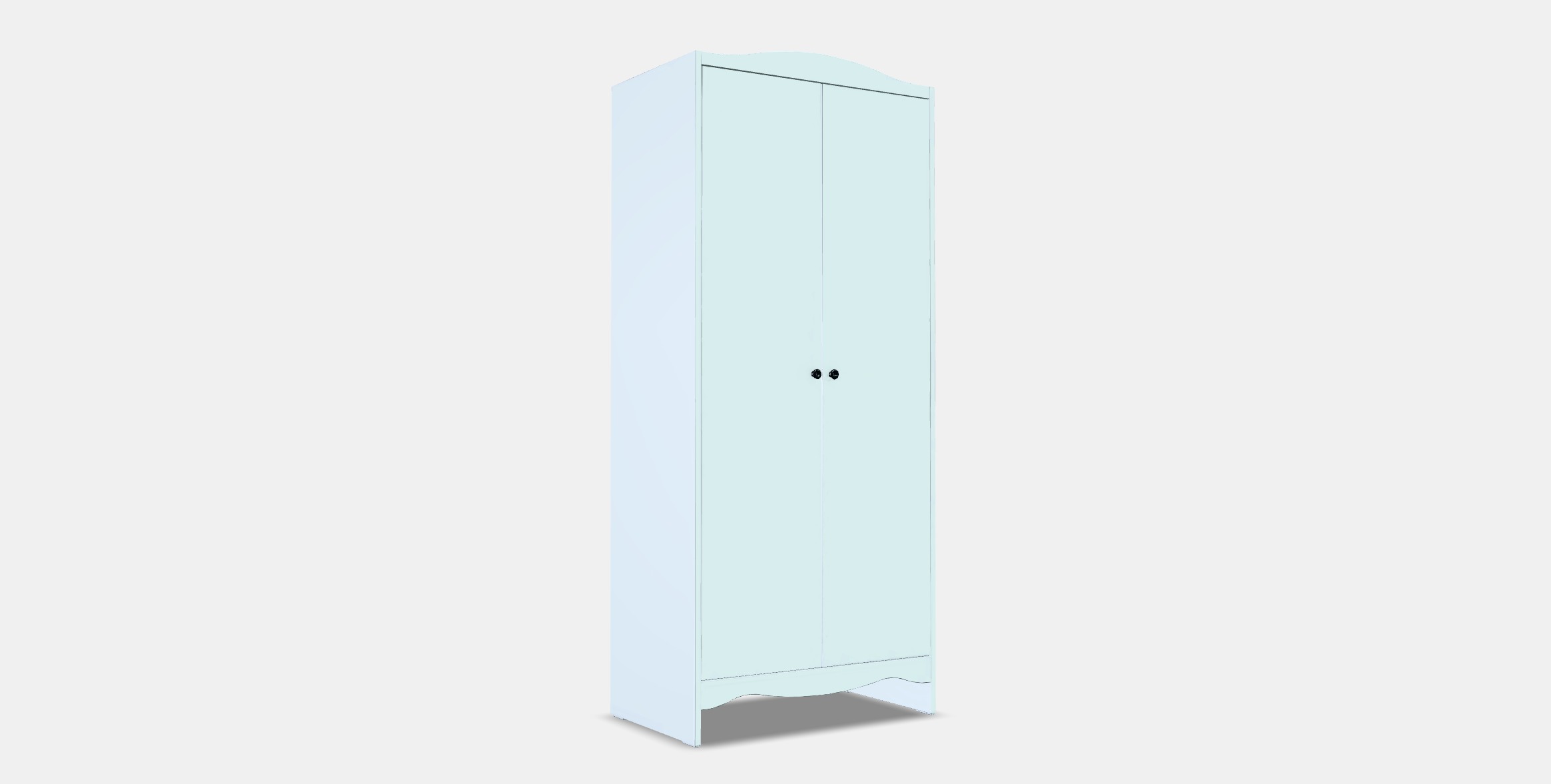 SMAGORA Wardrobe Low-poly 3D model_3