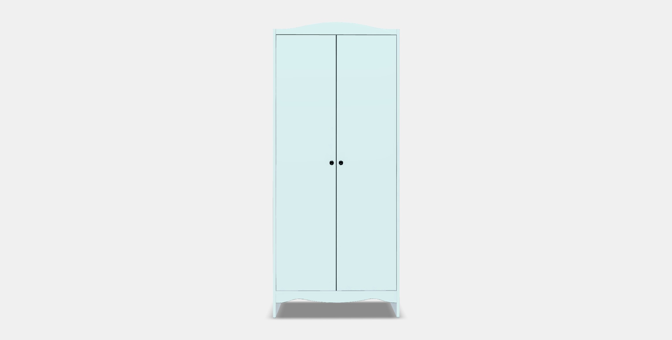 SMAGORA Wardrobe Low-poly 3D model_10