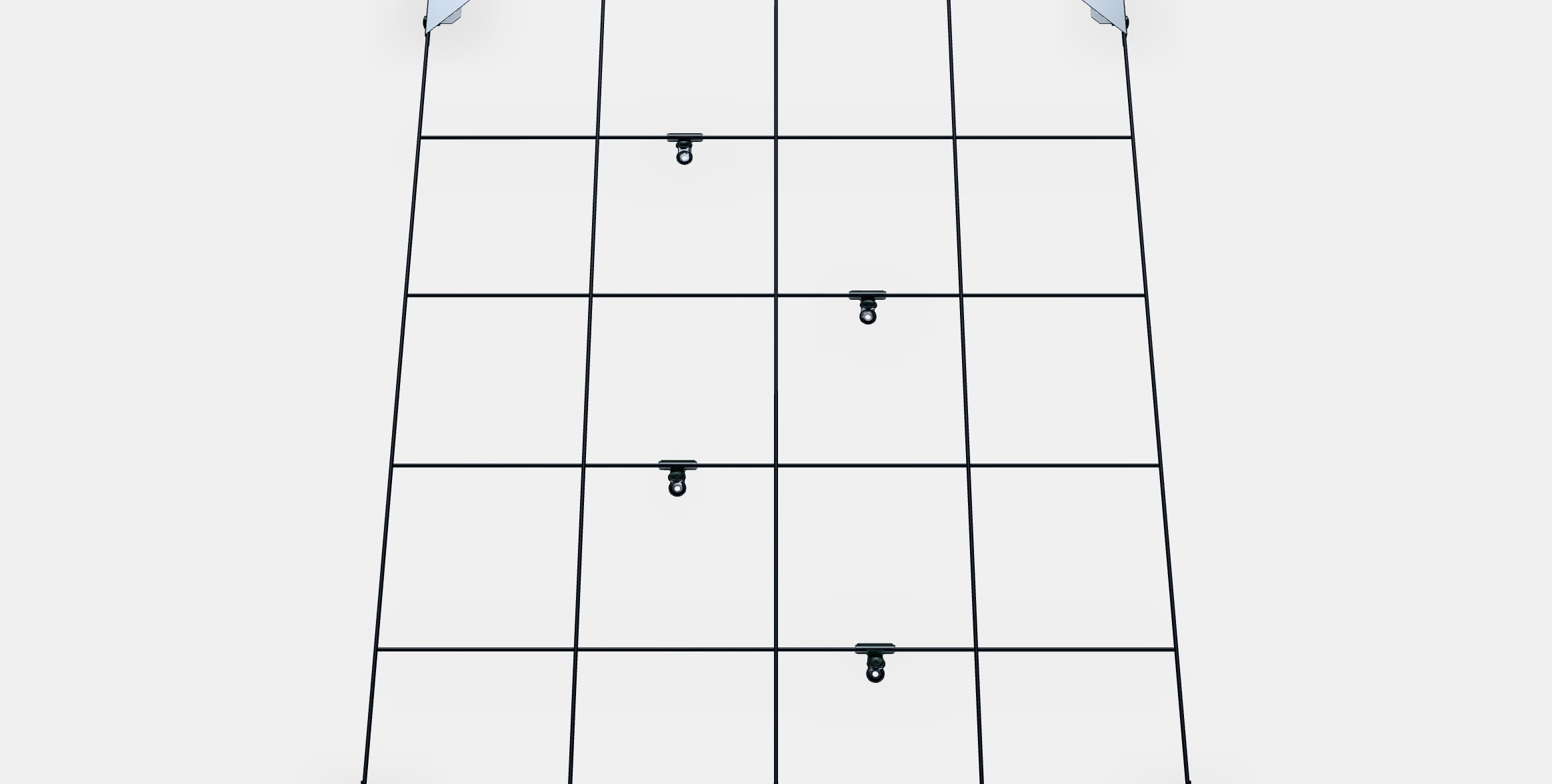 SOSDALA Memo board with clips Low-poly 3D model_4