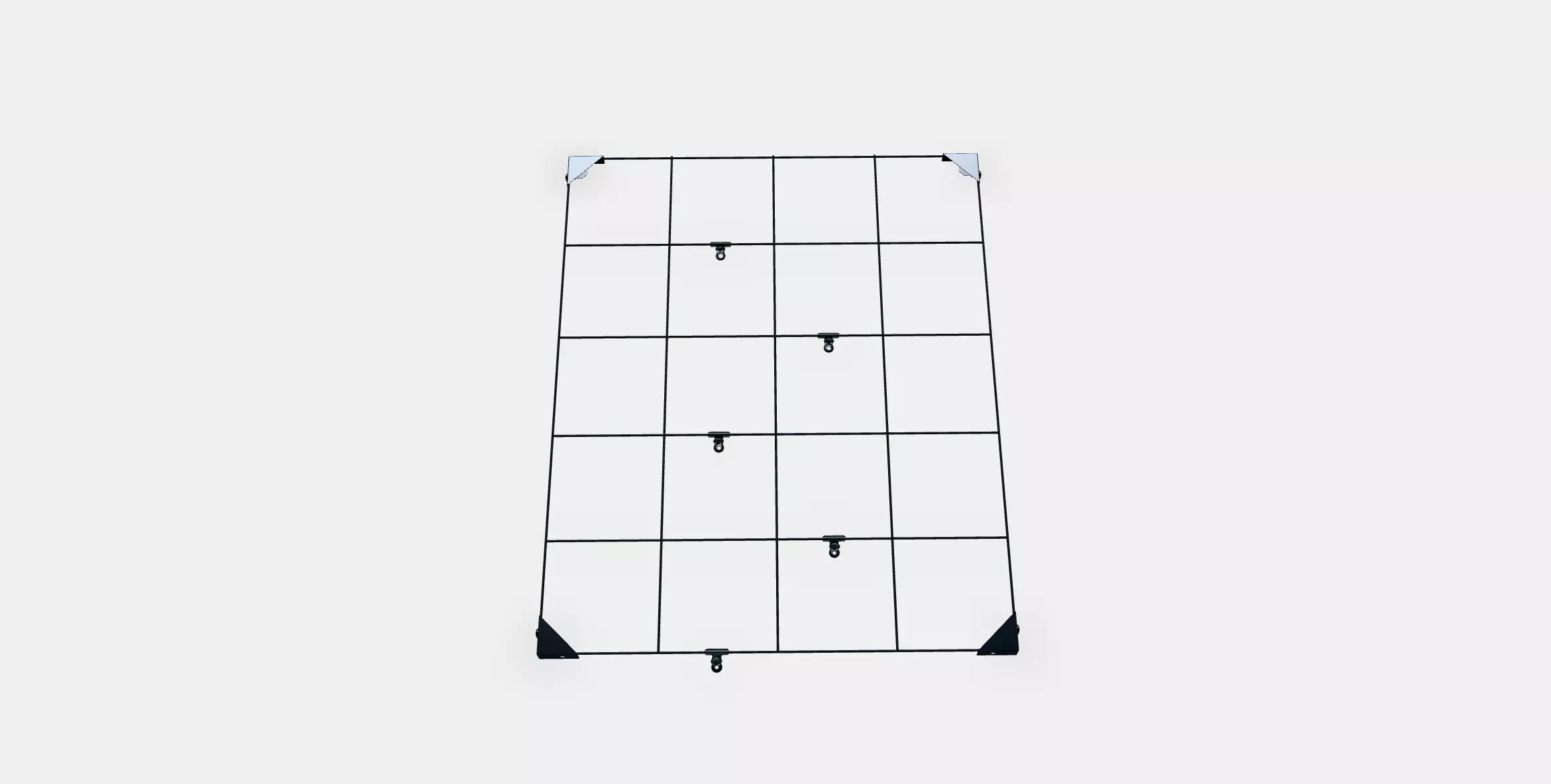 SOSDALA Memo board with clips Low-poly 3D model_0