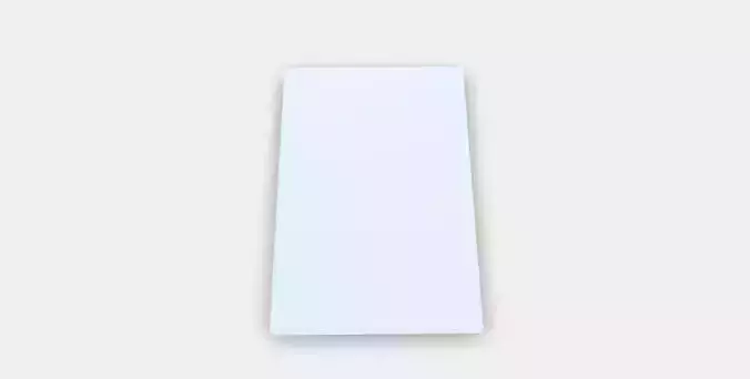 SVENSAS Memo board 1 Low-poly 3D model