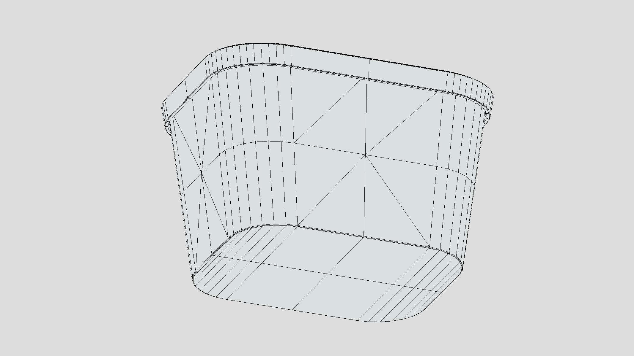 Ice cream Box 04 Low Poly Low-poly 3D model_11