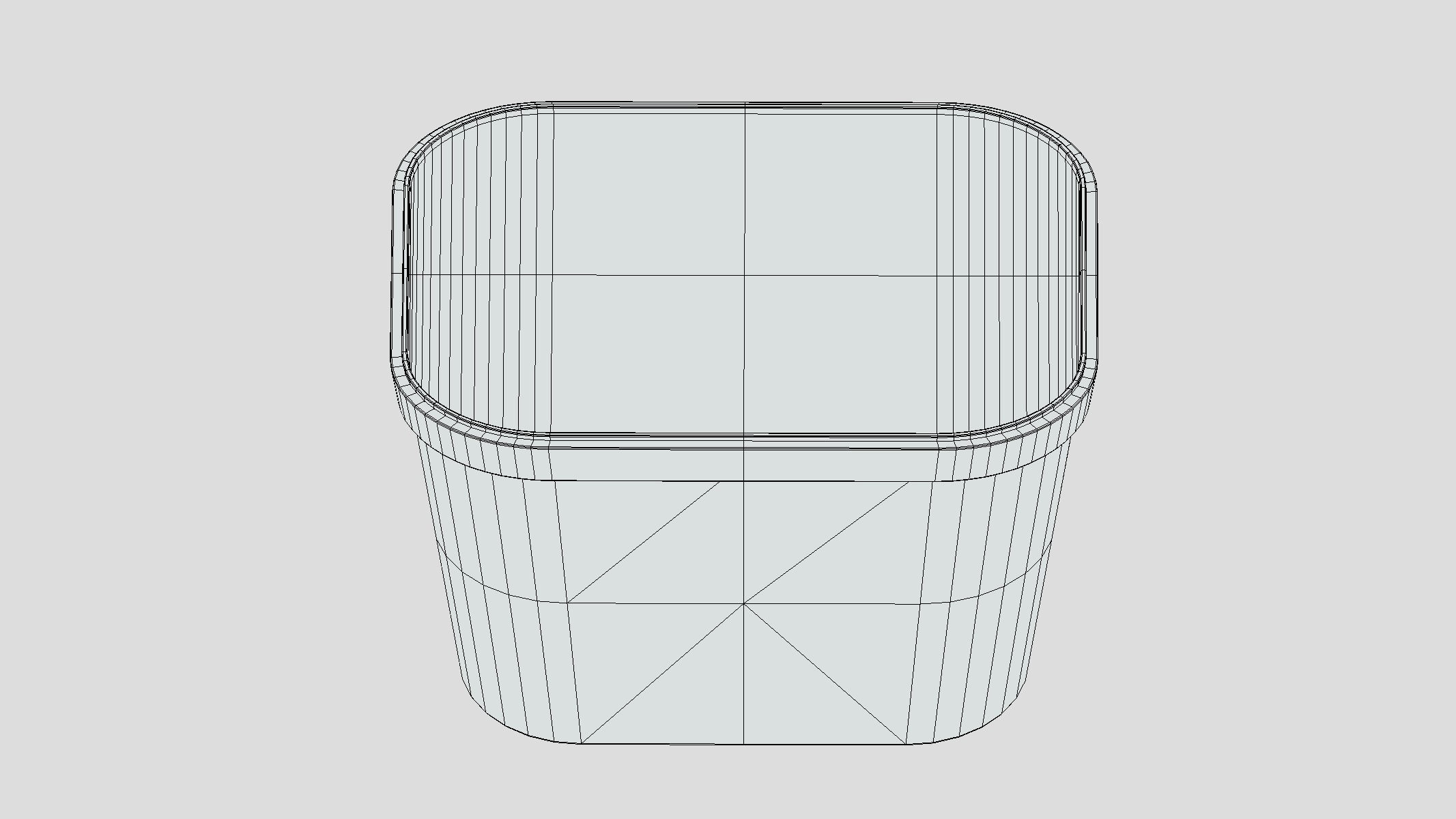 Ice cream Box 04 Low Poly Low-poly 3D model_9